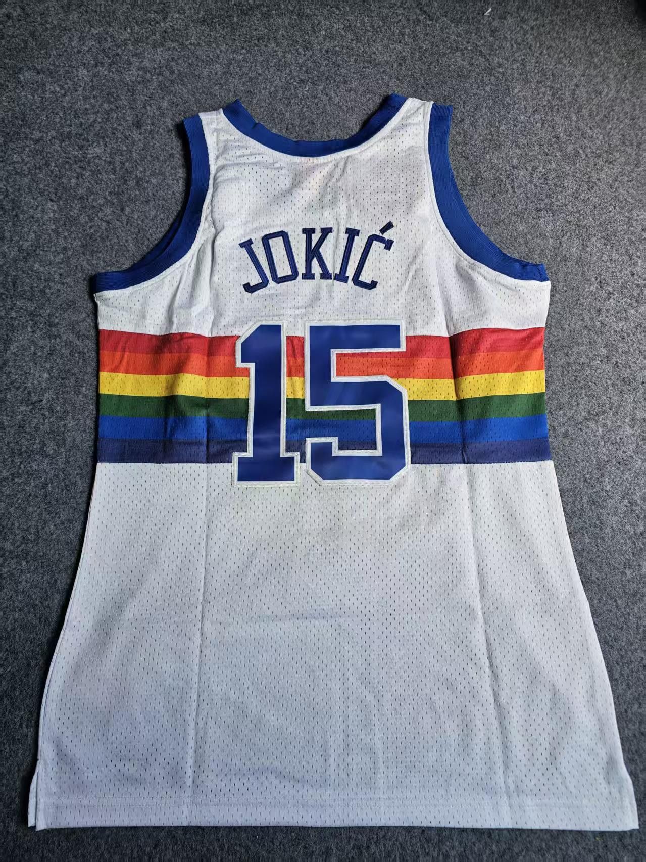 NBA Denver Nuggets 15 Nikola Jokić Jersey Size US M / EU 48-50 / 2 - 1 Thumbnail