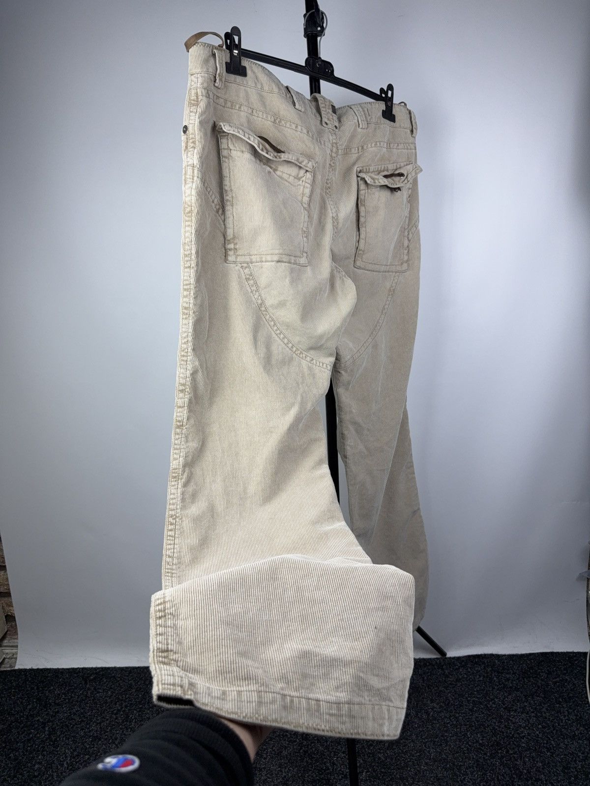 Japanese Brand Wisdom WSF Corduroy Utility Cargo Pants Military Techwear Size US 38 / EU 54 - 20 Thumbnail