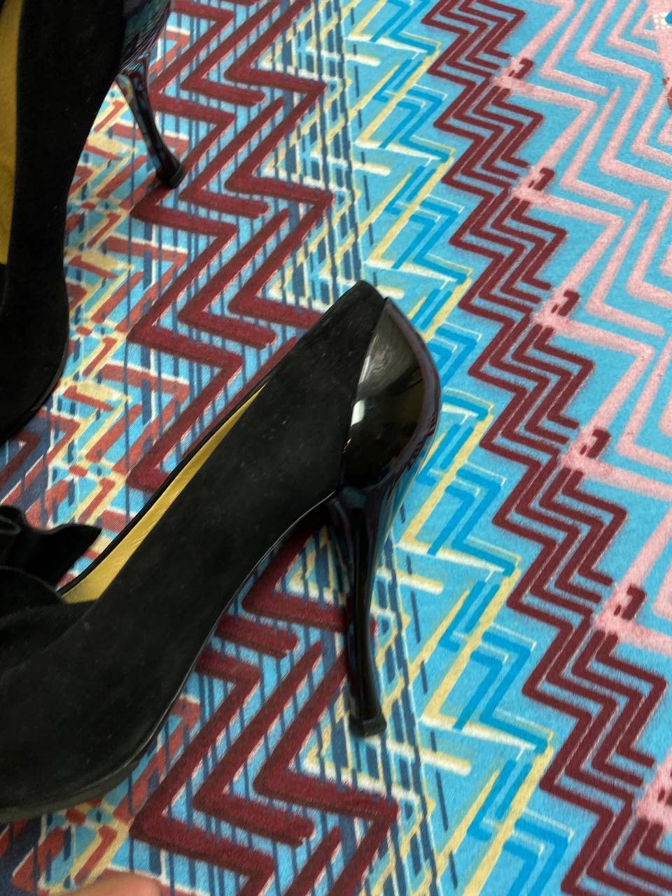 Miu Miu MIU MIU 00s SUEDE TURQUOISE FANCY PUMPS Size US 8 / IT 38 - 9 Thumbnail