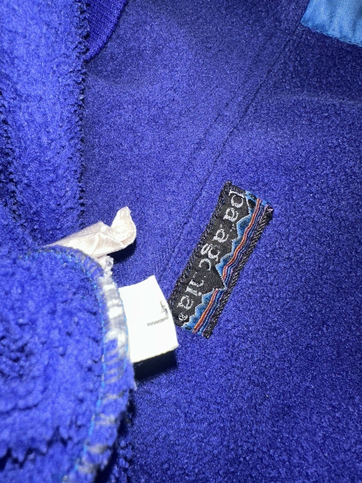 Patagonia Patagonia Synchilla Vintage 90s Men's Fleece Purple Jacket Size US L / EU 52-54 / 3 - 4 Thumbnail