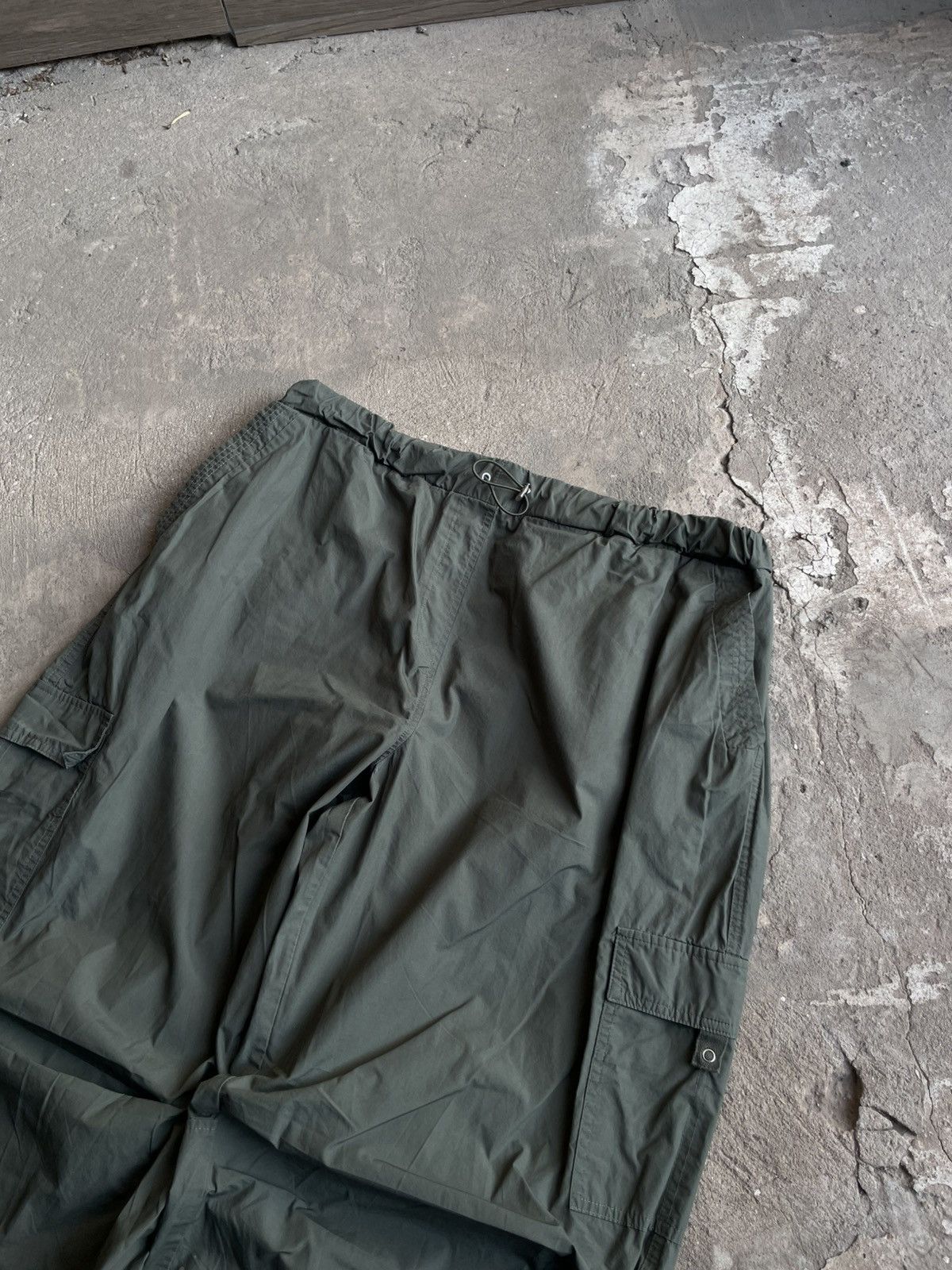 Vintage Vintage Japanese Wide Baggy Parachute Pants Y2K Size US 36 / EU 52 - 3 Thumbnail