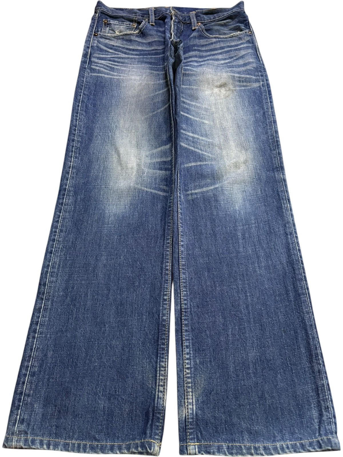 Levi's Vintage 90s Levis 502 Faded Mud Wash Loose Jeans Size US 32 / EU 48 - 1 Thumbnail