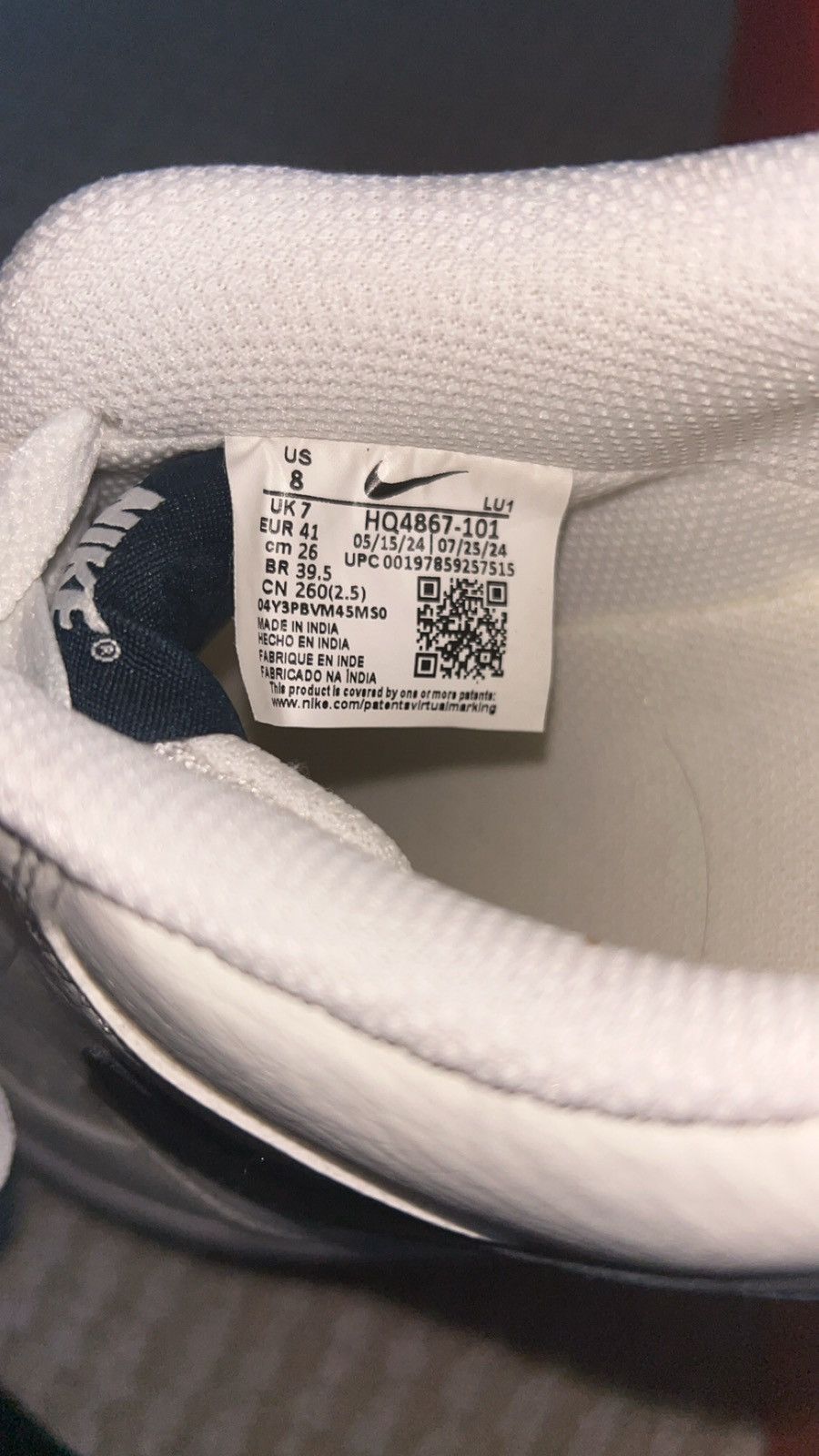 Nike Nike Court Vision Low Size US 8 / EU 41 - 8 Thumbnail