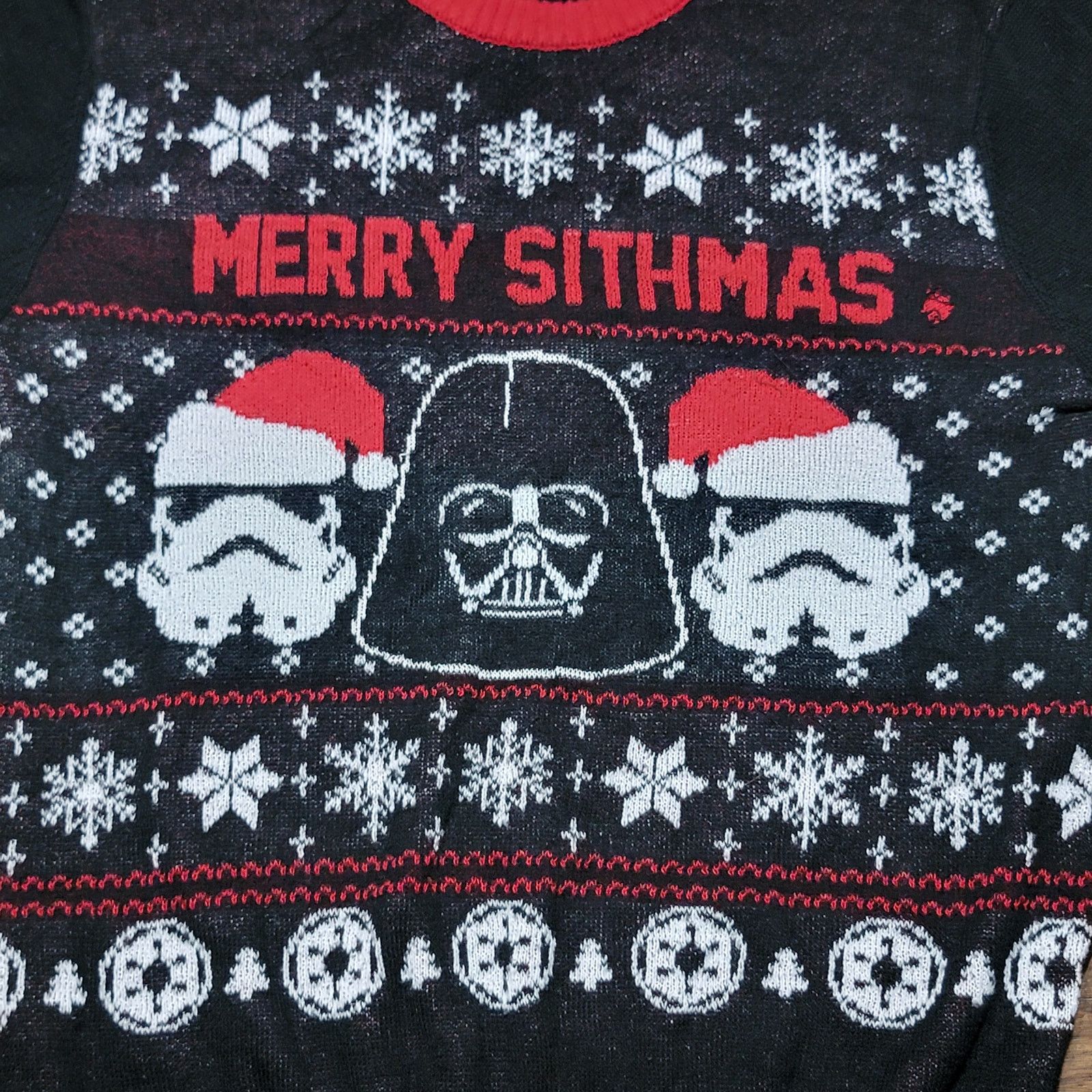 Star Wars Star Wars Christmas Knit Sweater "Merry Sithmas" -Size Large Size US L / EU 52-54 / 3 - 2 Thumbnail