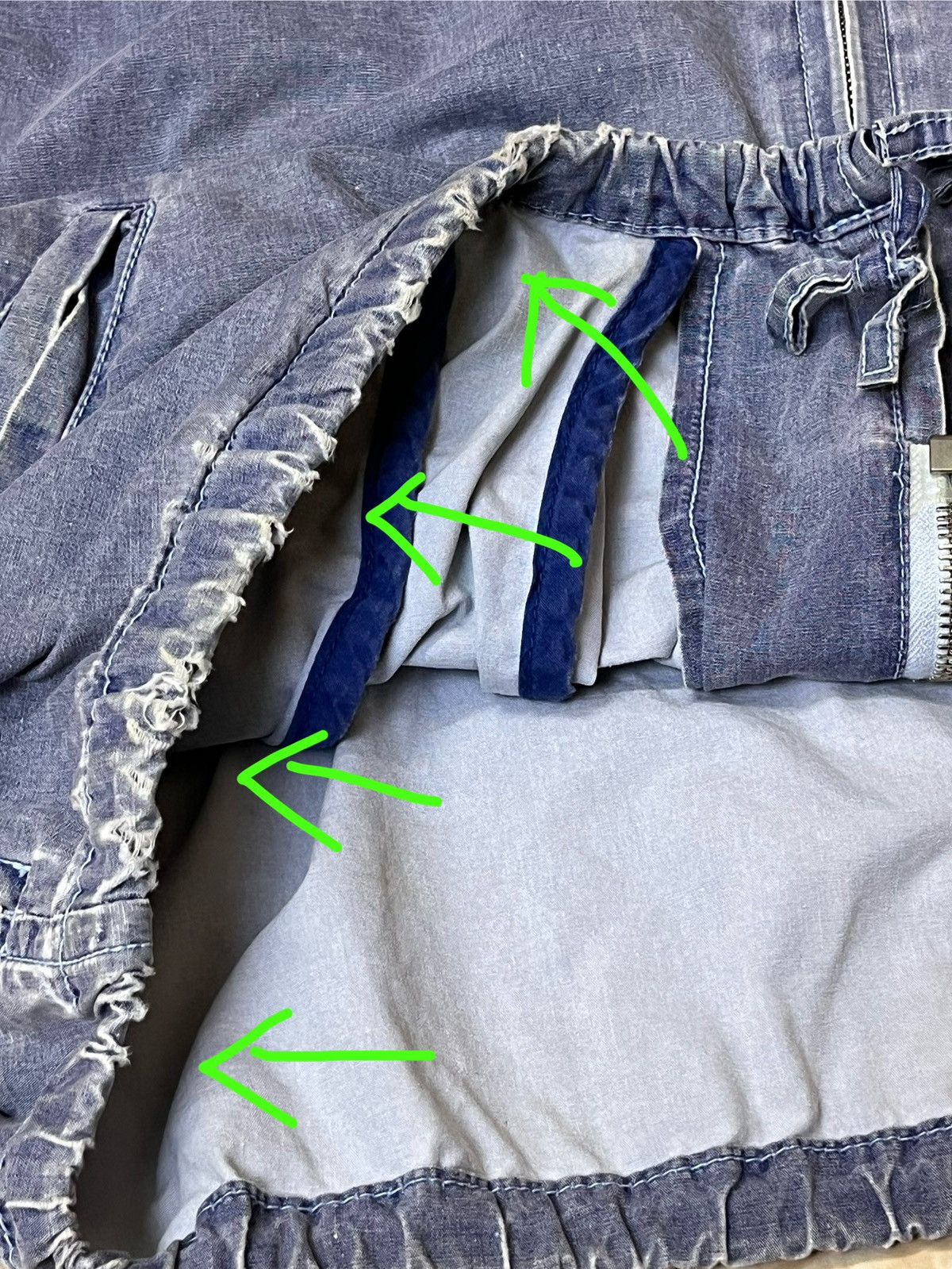 Nigel Cabourn Vintage 90s NIGEL CABOURN riri zipper distressed jacket Size US L / EU 52-54 / 3 - 21 Thumbnail
