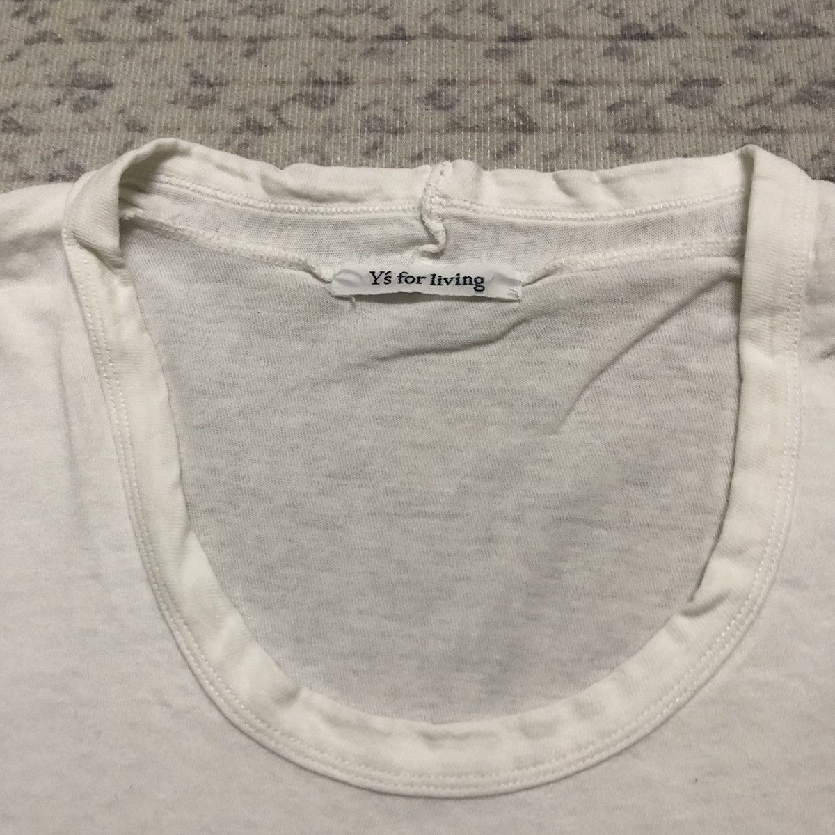 Yohji Yamamoto Distressed Vintage Y’s For Living by Yohji Yamamoto 3/4 Tees Size US XS / EU 42 / 0 - 11 Thumbnail