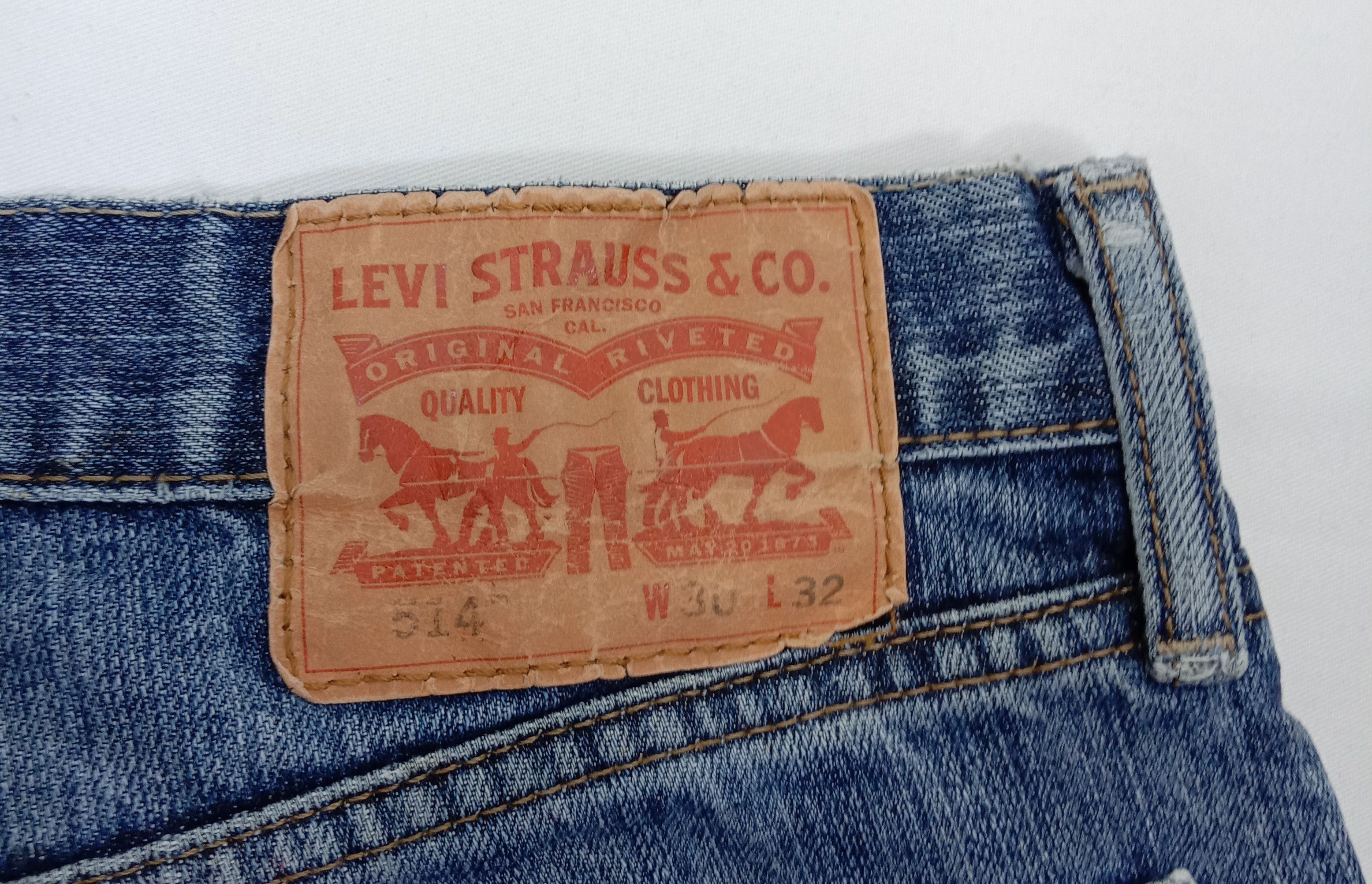 Levi's Vintage Levi's 514 Paint Splatter Jeans Distressed Denim Size US 30 / EU 46 - 15 Thumbnail