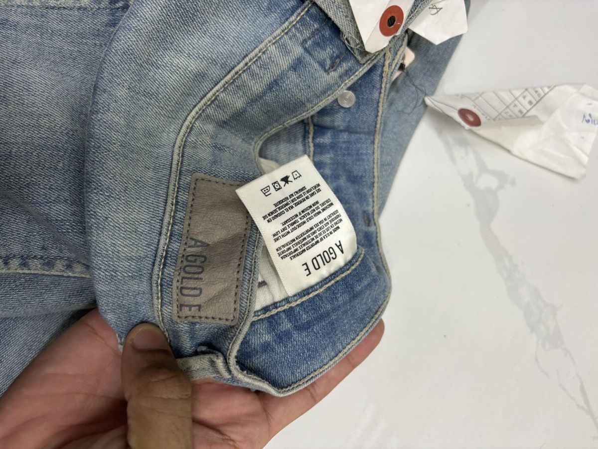 Agolde AGOLDE Denim Super Flare Jeans Distressed Denim Size US 29 - 11 Thumbnail