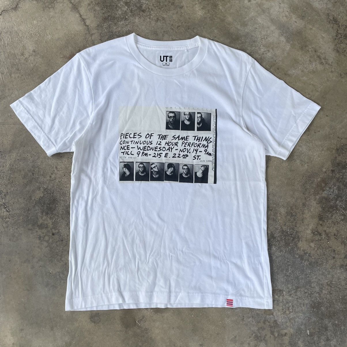 Japanese Brand × Keith Haring × Uniqlo 🔥Rare🔥🇯🇵Uniqlo Potrait Of Keith Haring Pop Art Graphic Tee Size US M / EU 48-50 / 2 - 1 Thumbnail