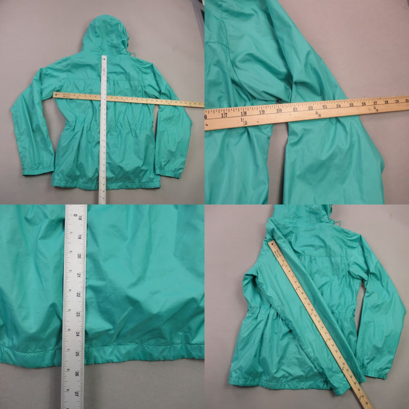 Vintage Columbia Jacket Womens Large Green Full Zip Hooded Long Sleeve Outdoors Size L / US 10 / IT 46 - 8 Thumbnail