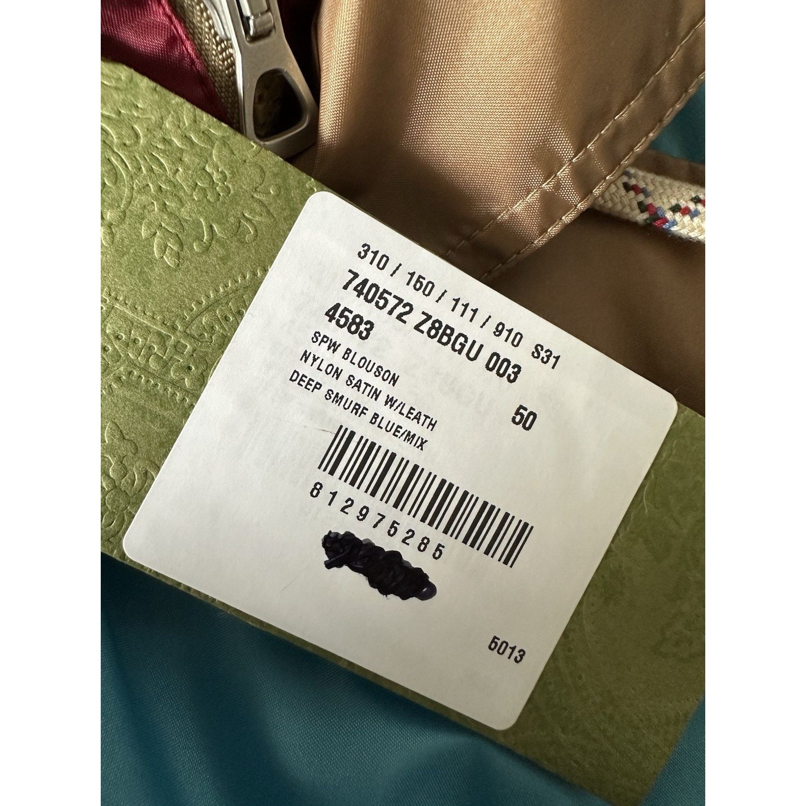 Gucci Gucci Nylon Blouson Jacket with Hoodie 40 US 740572 Size US L / EU 52-54 / 3 - 21 Thumbnail