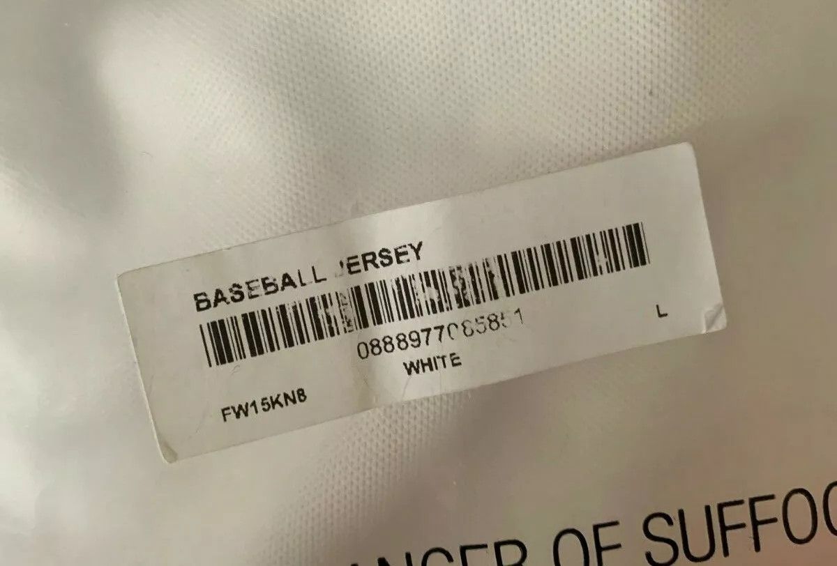 Supreme Supreme Retro Chicago White Sox Baseball Jersey Large Size US L / EU 52-54 / 3 - 7 Thumbnail