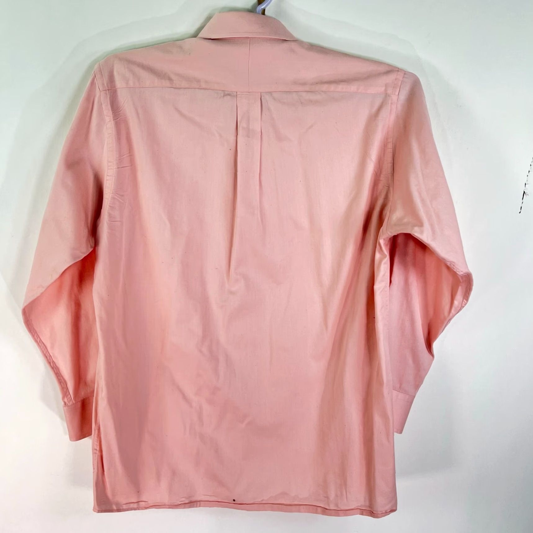 Michael Kors Michael Kors Dress Shirt Men 15.5 32/33 Pink Cotton Long Sleeve Button-Up Shirt Mens Size 40R - 5 Thumbnail