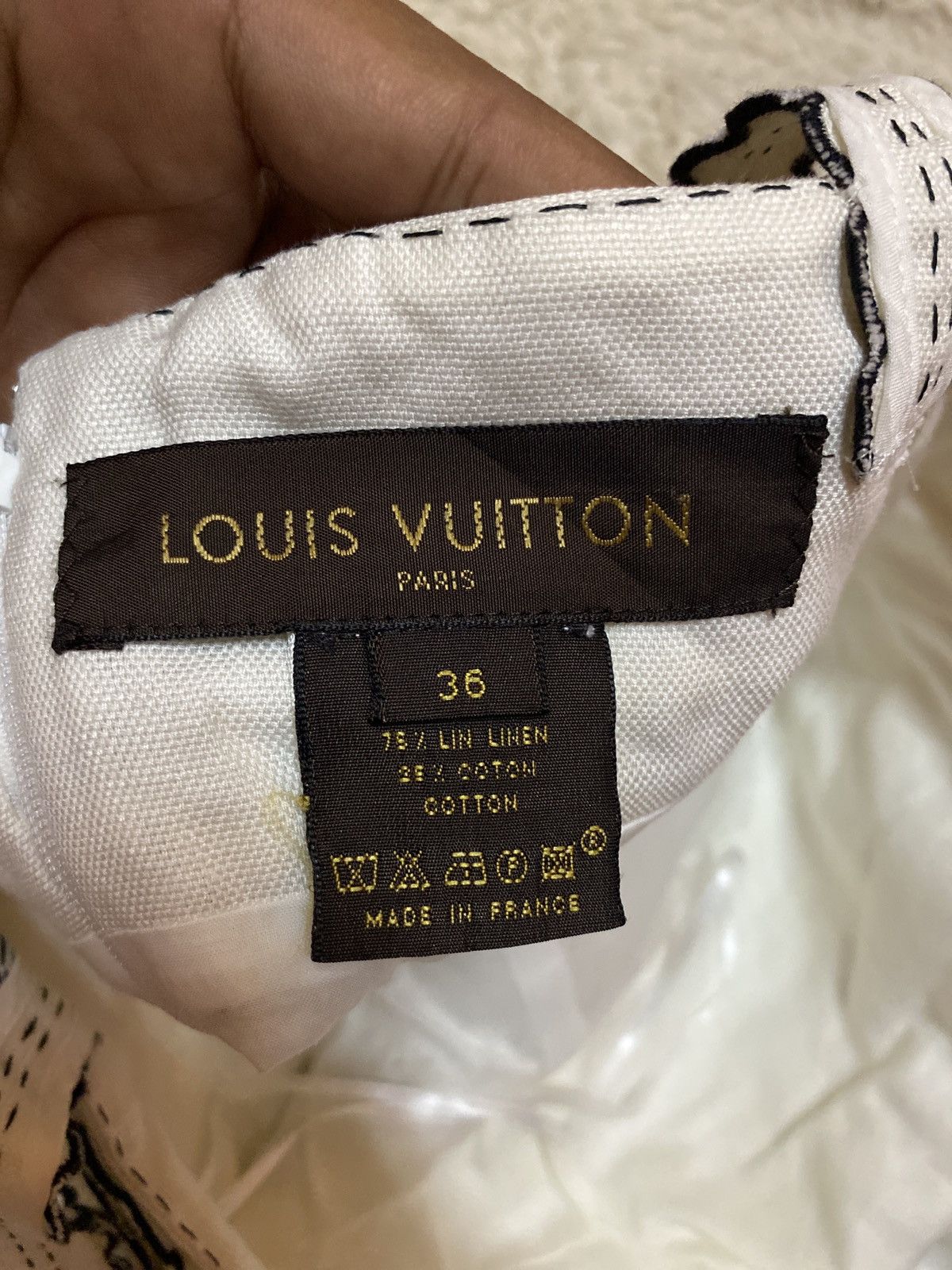 Louis Vuitton ‼️RARELY VINTAGE LOUIS VUITTON MINI DRESS EMBOIDERY DESIGN‼️ Size M / US 6-8 / IT 42-44 - 11 Thumbnail