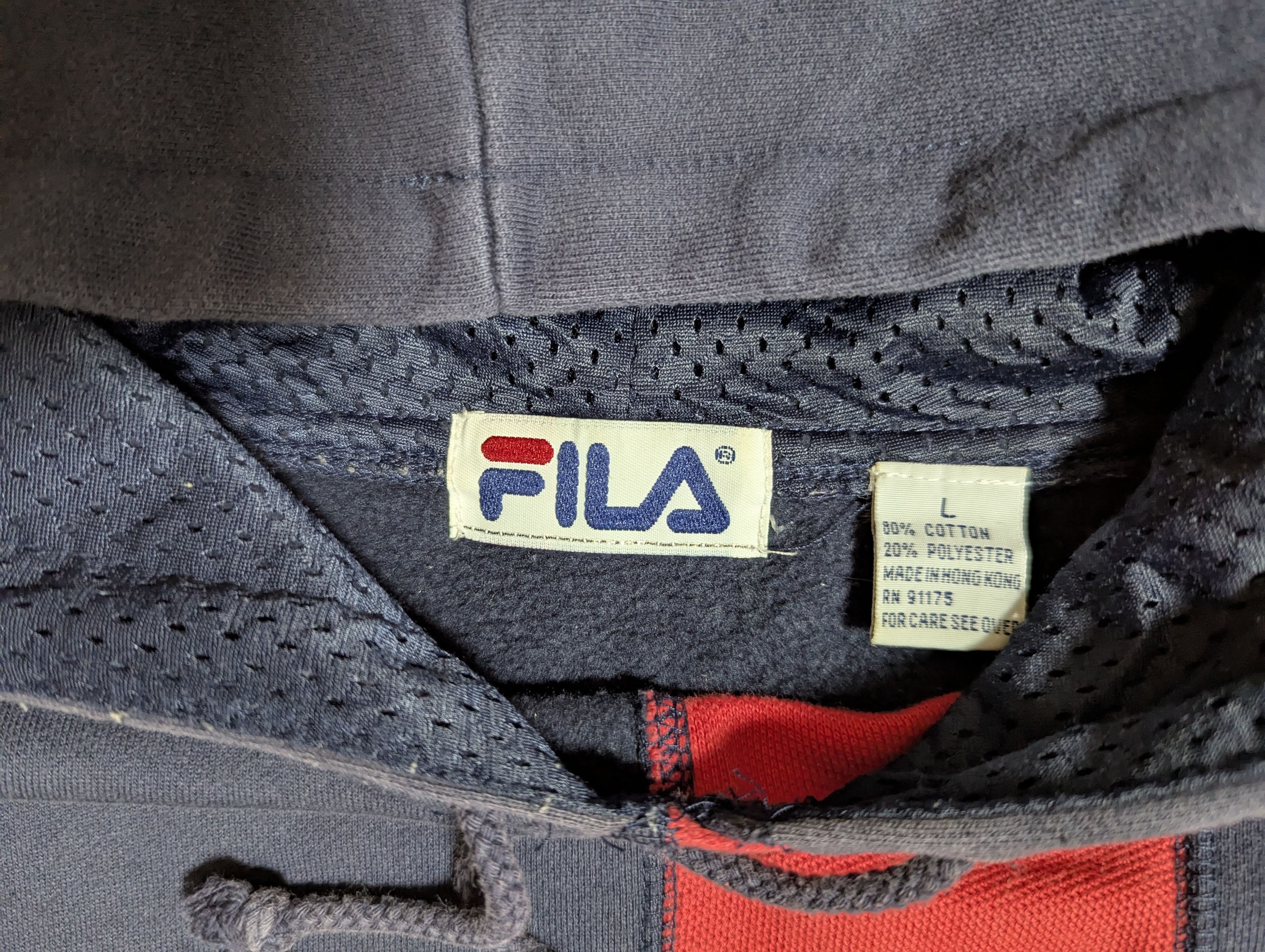 Fila FILA HOODIE Size US L / EU 52-54 / 3 - 3 Thumbnail