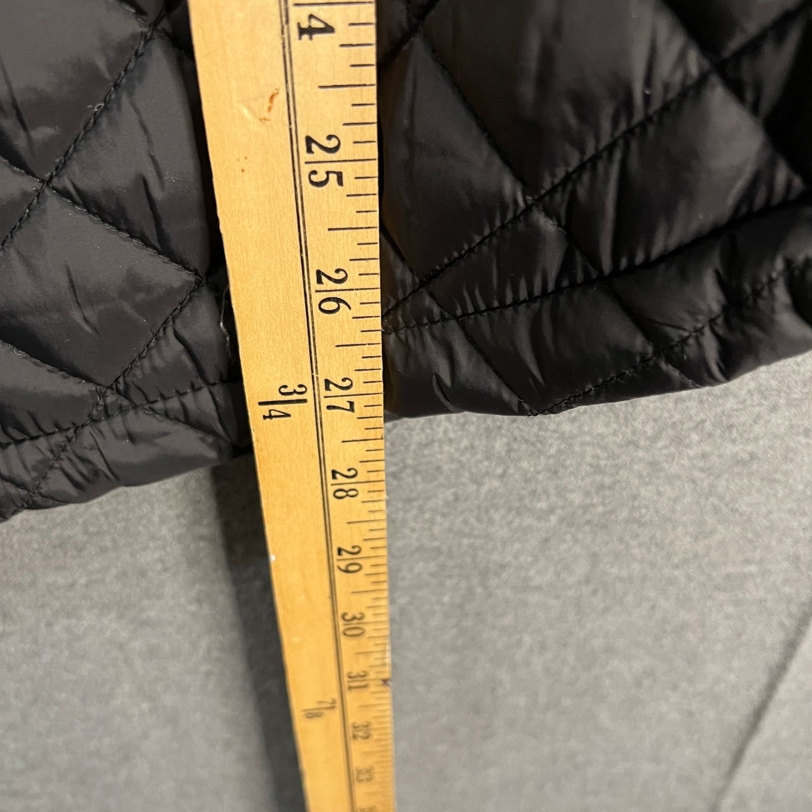 Other Belle by Kim Gravel Quilted Zip-Front Jacket Black Size XL / US 12-14 / IT 48-50 - 7 Thumbnail