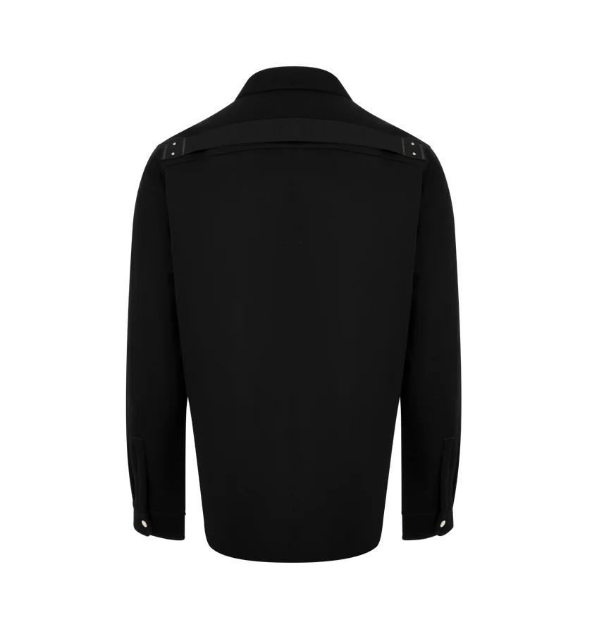 Rick Owens o1h1sh11225 Outershir in Black Size US L / EU 52-54 / 3 - 2 Thumbnail