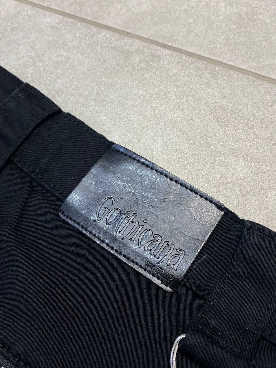 Other Gothicana by EMP Y2K Japanese Style Belted Zipper Slim Pants Size 27" / US 4 / IT 40 - 11 Thumbnail