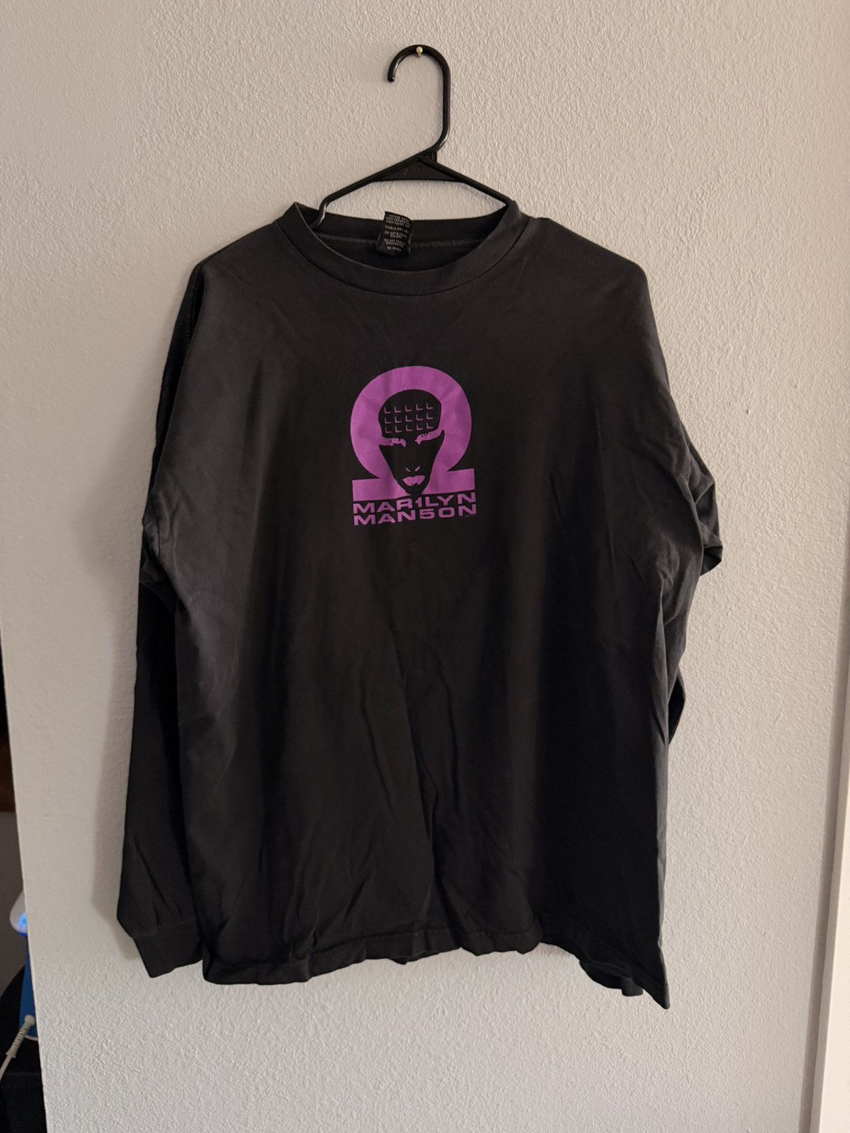 Vintage Vintage 2000s Marilyn Manson Mechanical Animals long sleeve Size US L / EU 52-54 / 3 - 1 Thumbnail