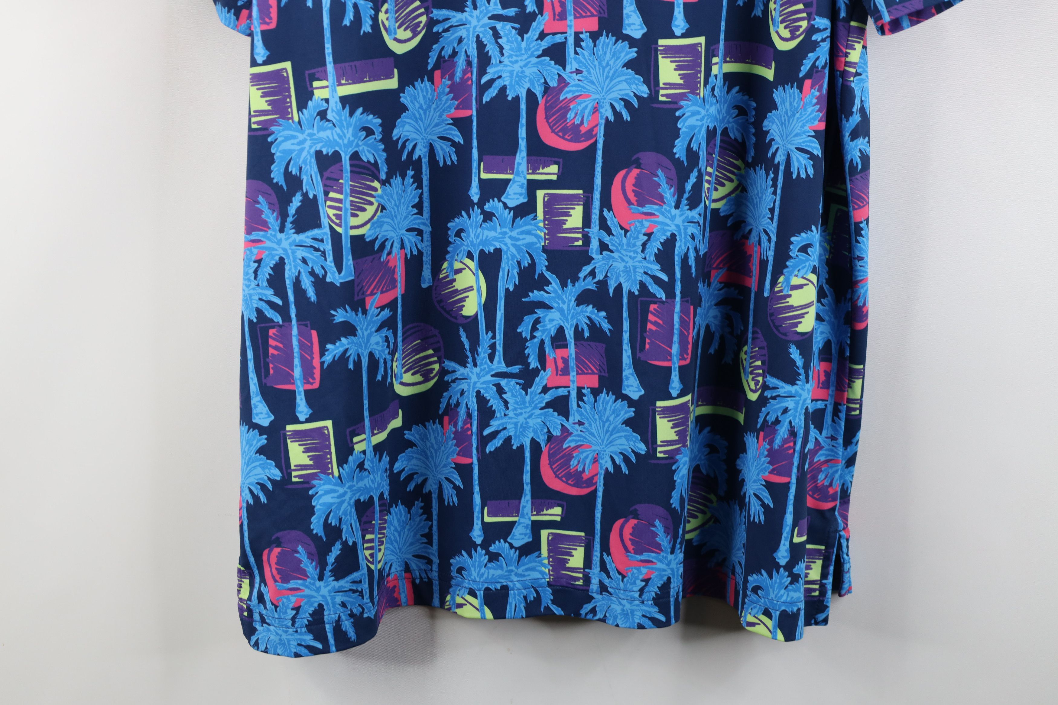 Chubbies Chubbies Neon Light Palm Tree Short Sleeve Polo Shirt Size US L / EU 52-54 / 3 - 10 Thumbnail