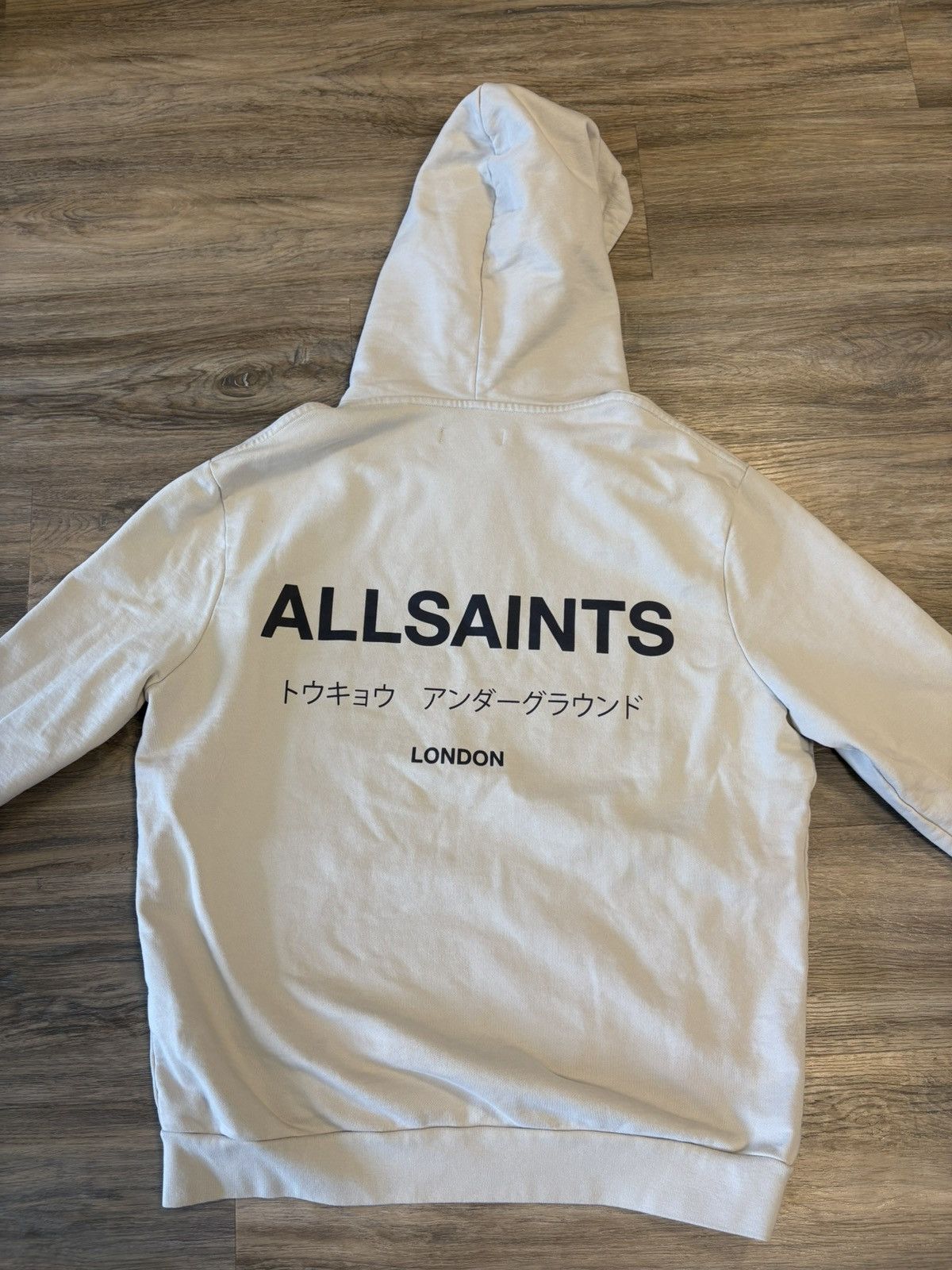 Allsaints White ALLSAINTS hoodie Size US S / EU 44-46 / 1 - 1 Thumbnail