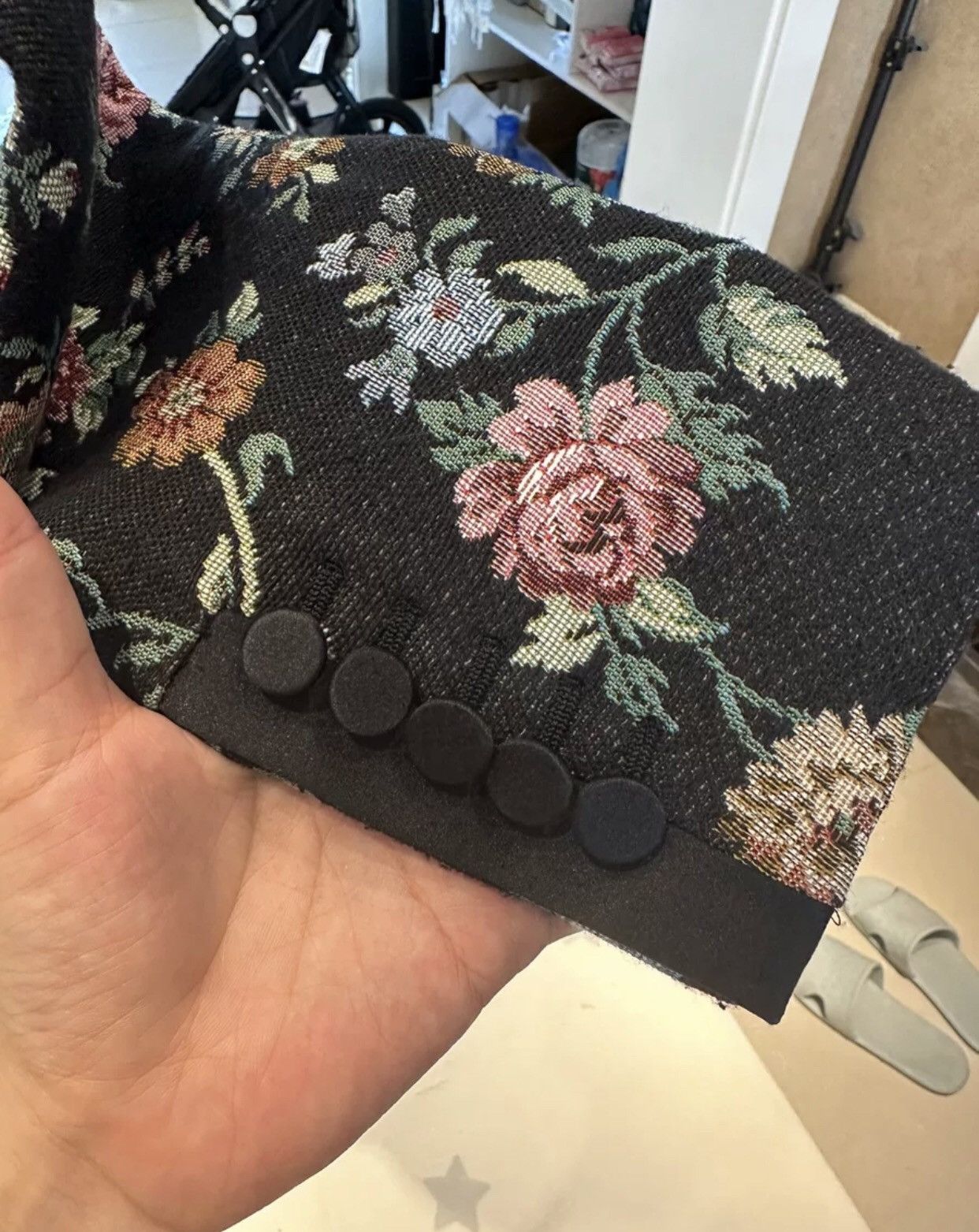 Saint Laurent Paris Saint Laurent flowers suit shirt 2409-Nextarrow Size S / US 4 / IT 40 - 3 Thumbnail