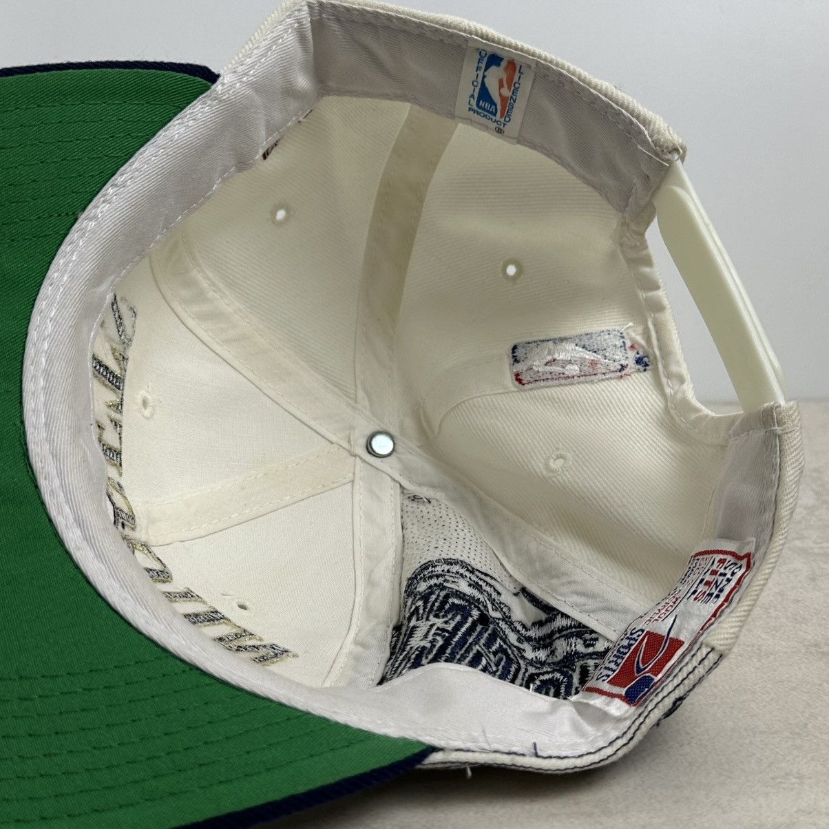 Sports Specialties Vintage Hat Denver Nuggets Laser Sports Specialties 90s NBA Size ONE SIZE - 5 Thumbnail