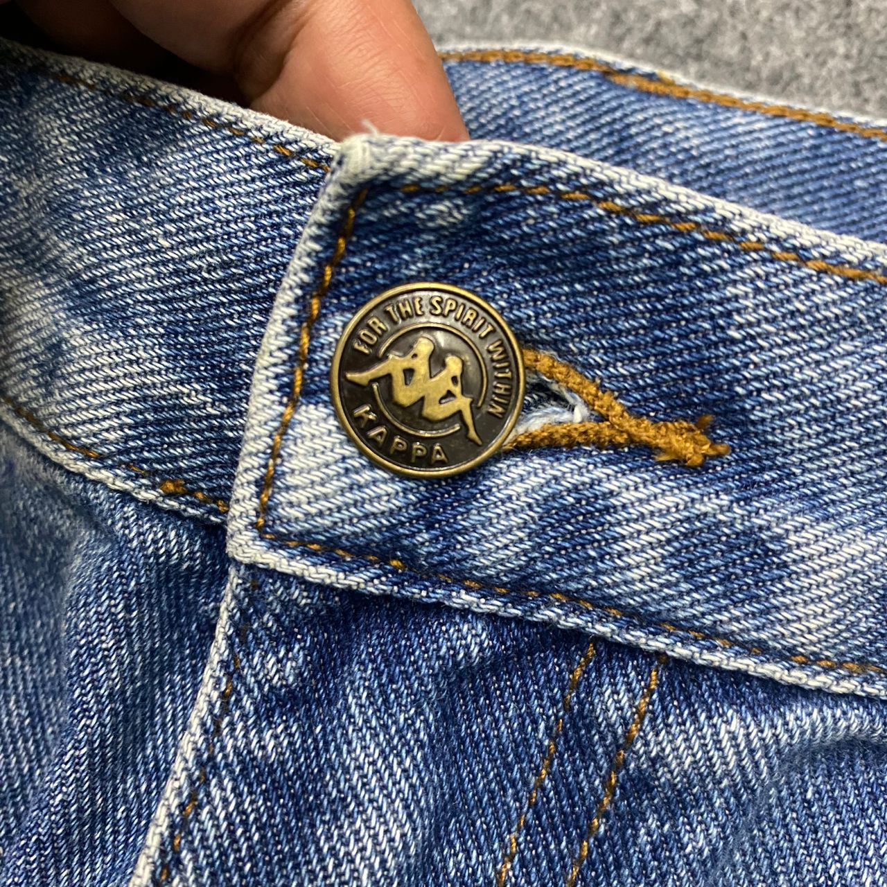 Kappa Vintage Kappa Denim Jeans Size US 35 - 11 Thumbnail
