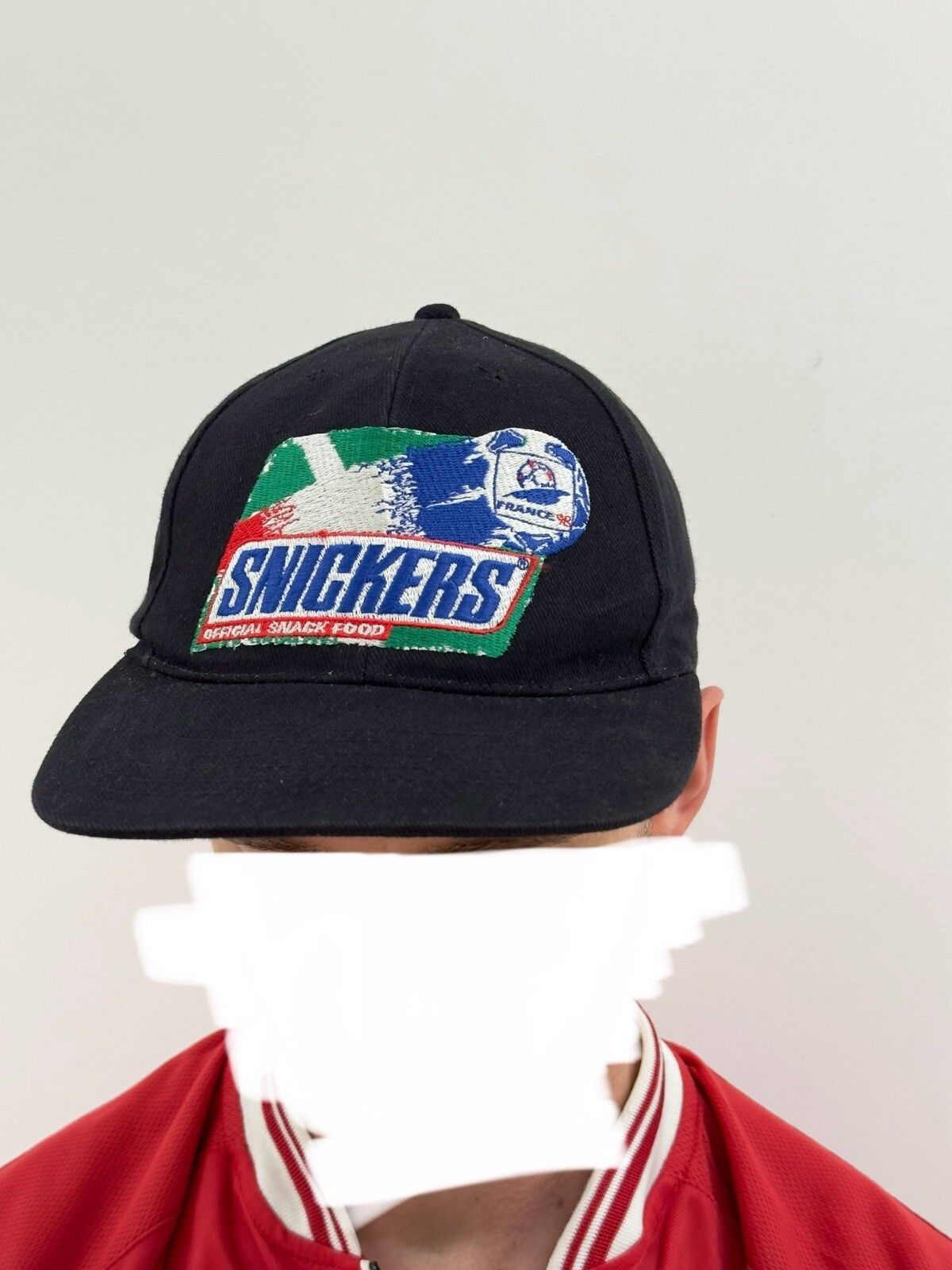 Vintage Vintage 90s Cap Snickers Football France 1998 World Cup Size ONE SIZE - 1 Thumbnail