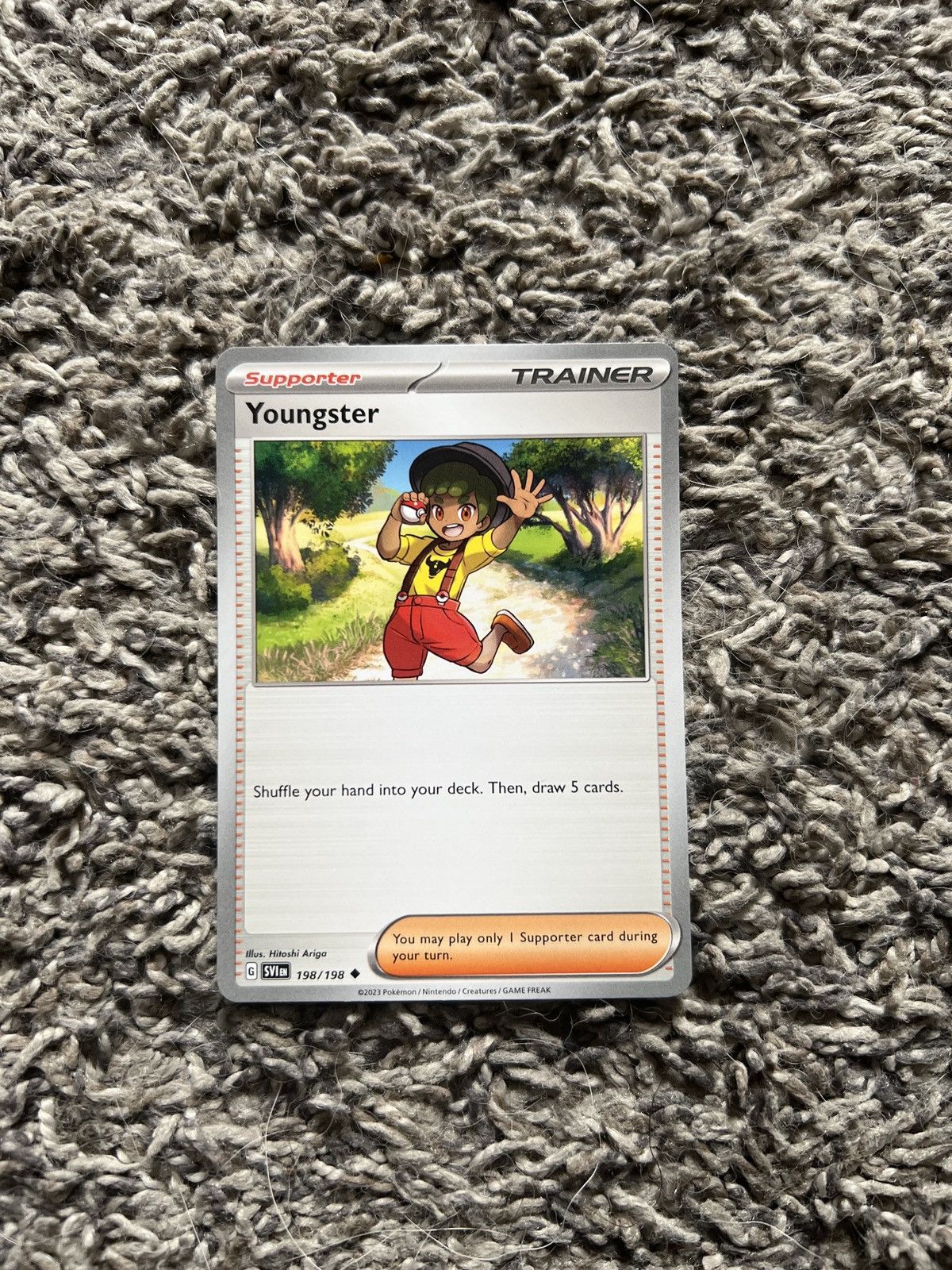 Hypebeast × Nintendo × Pokemon 2023 Pokémon Youngster Card Size ONE SIZE - 1 Thumbnail