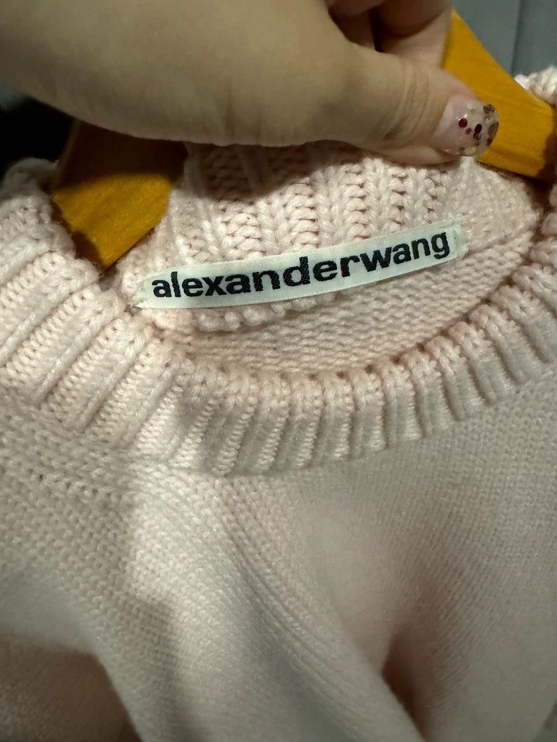 Alexander Wang Alexander Wang Light Pink Sweater- Size M / US 6-8 / IT 42-44 - 3 Thumbnail
