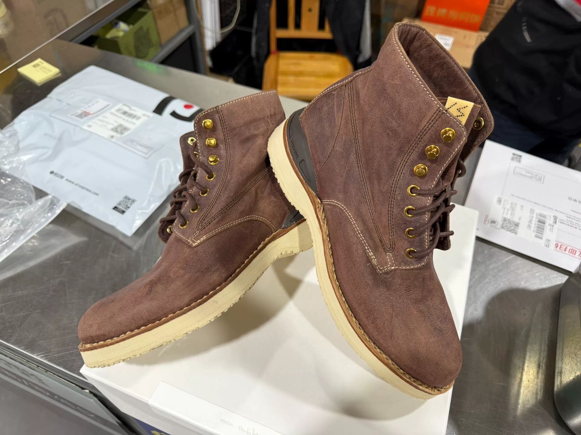 Visvim VISVIM 22AW Virgile Folk Boots Size US 9 / EU 42 - 1 Thumbnail