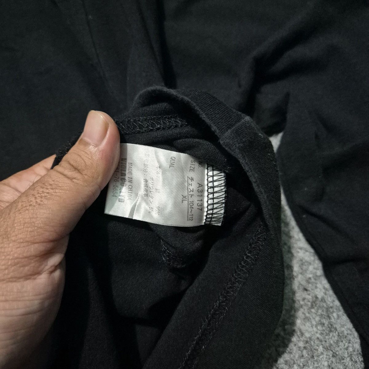 Japanese Brand Crosses tee viola rumore Size US L / EU 52-54 / 3 - 4 Thumbnail
