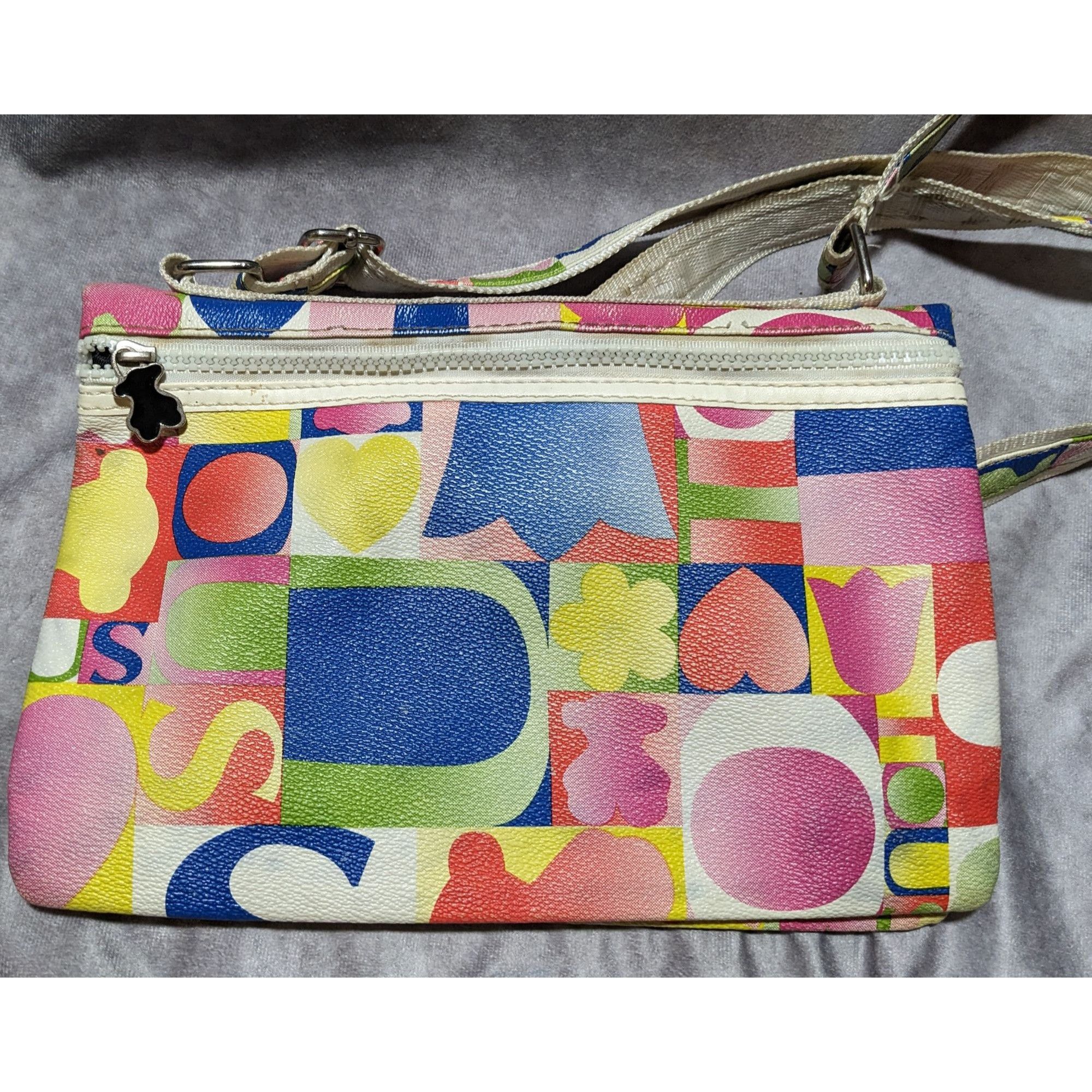 TOUS Tous Fold Over Zip Rainbow Crossbody Bag Size ONE SIZE - 14 Thumbnail