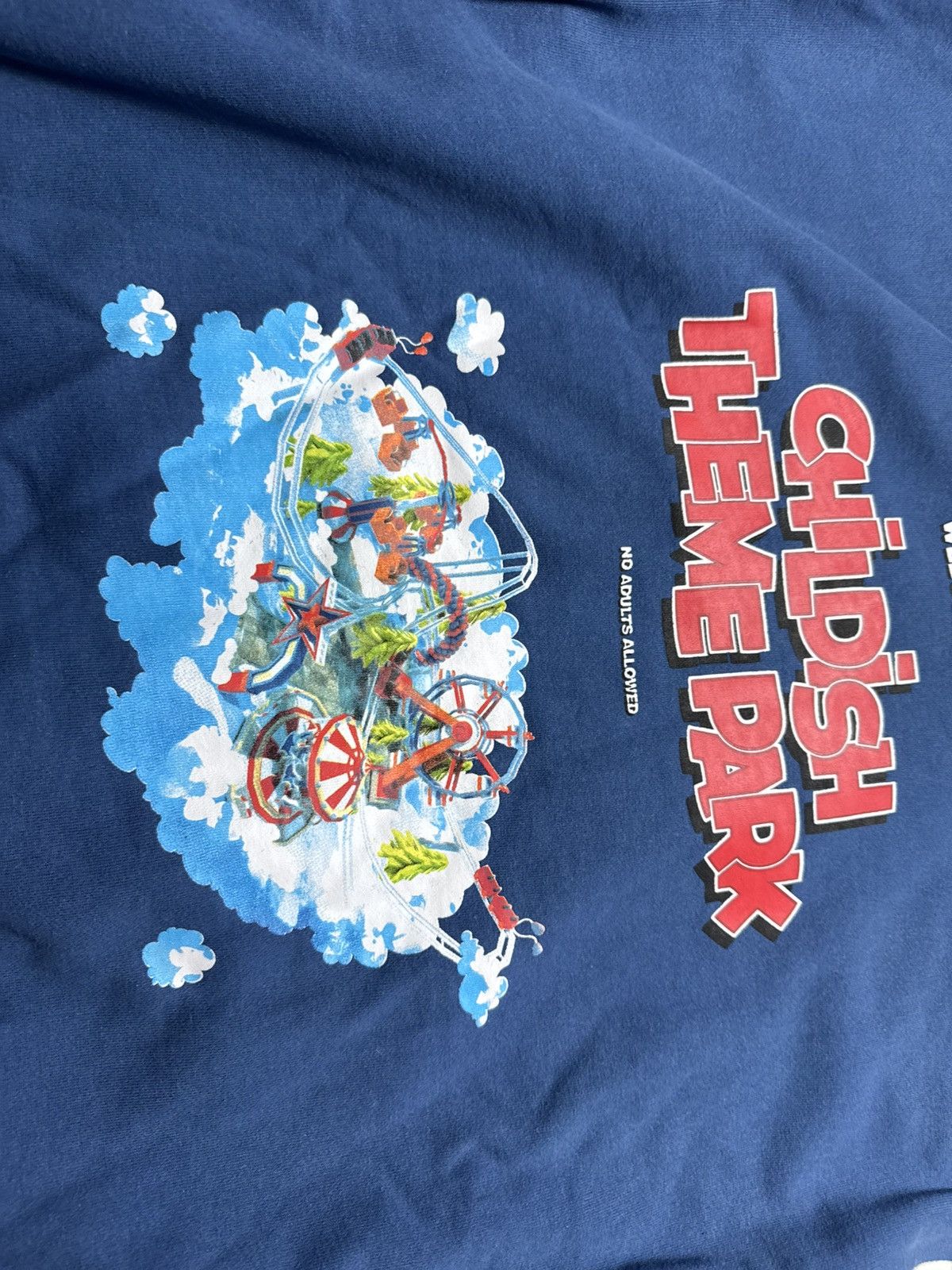 Vintage Childish Theme Park Vintage 90’s Baggy Hoodie Skate Y2K Size US S / EU 44-46 / 1 - 9 Thumbnail