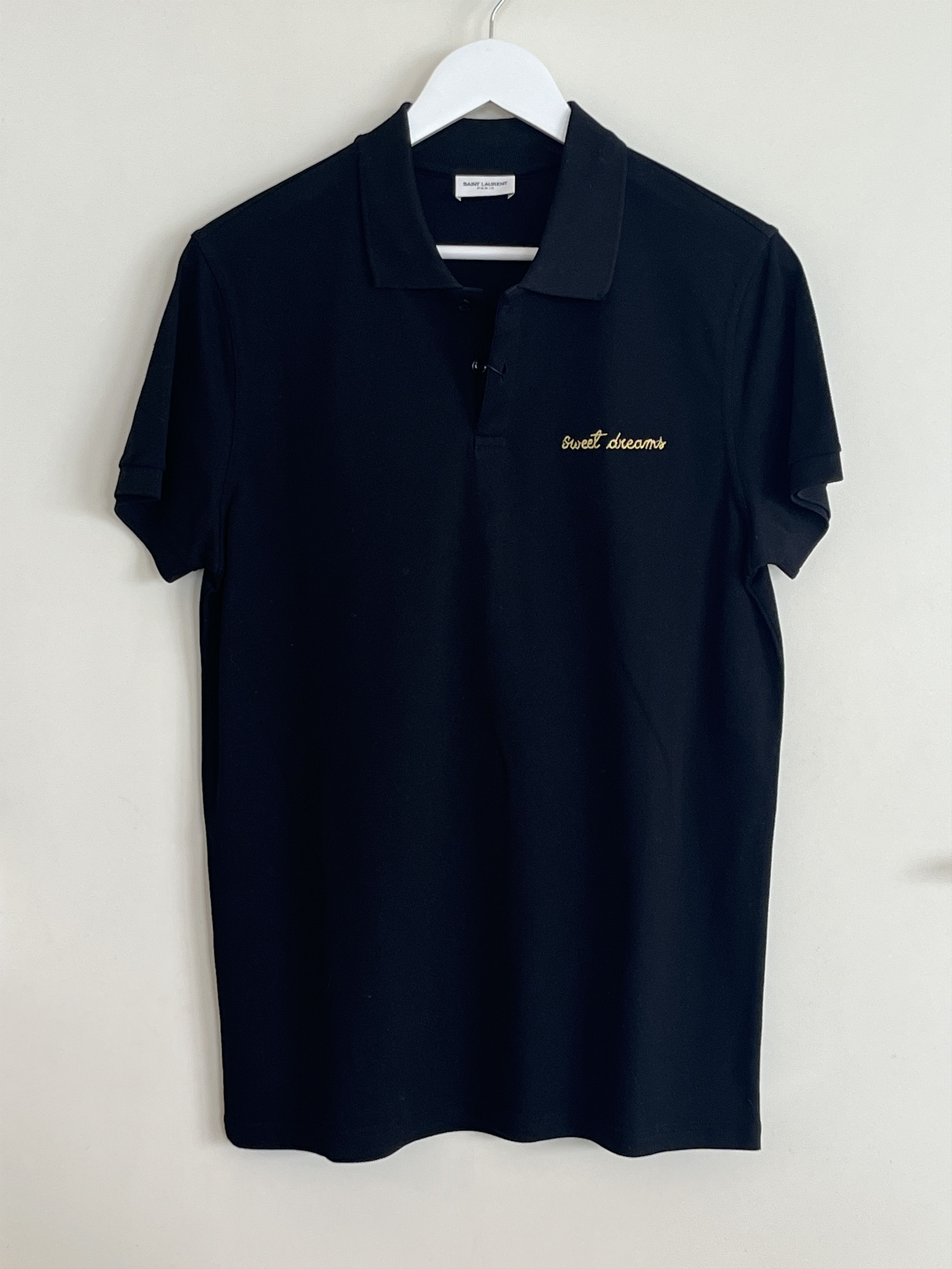 Saint Laurent Paris SS16 Sweet Dreams Polo BNWT Size US L / EU 52-54 / 3 - 1 Thumbnail