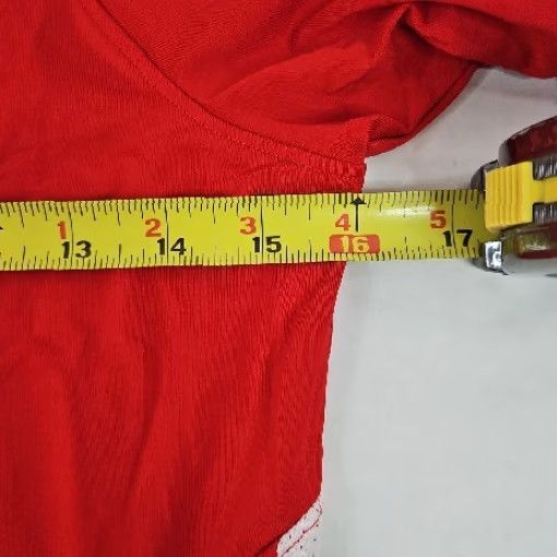 Under Armour Under Armour Volleyball T Shirt Women's S Red Long Sleeve HeatGear Fitted Size S / US 4 / IT 40 - 6 Thumbnail