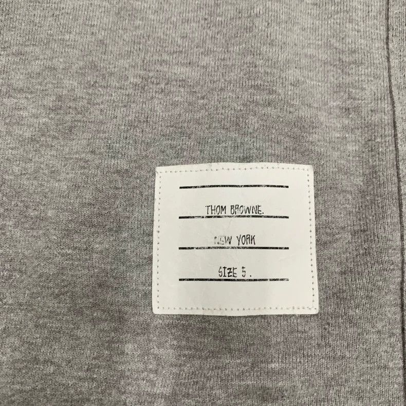 Thom Browne Thom Browne Grey hoodie Size US XXL / EU 58 / 5 - 8 Thumbnail