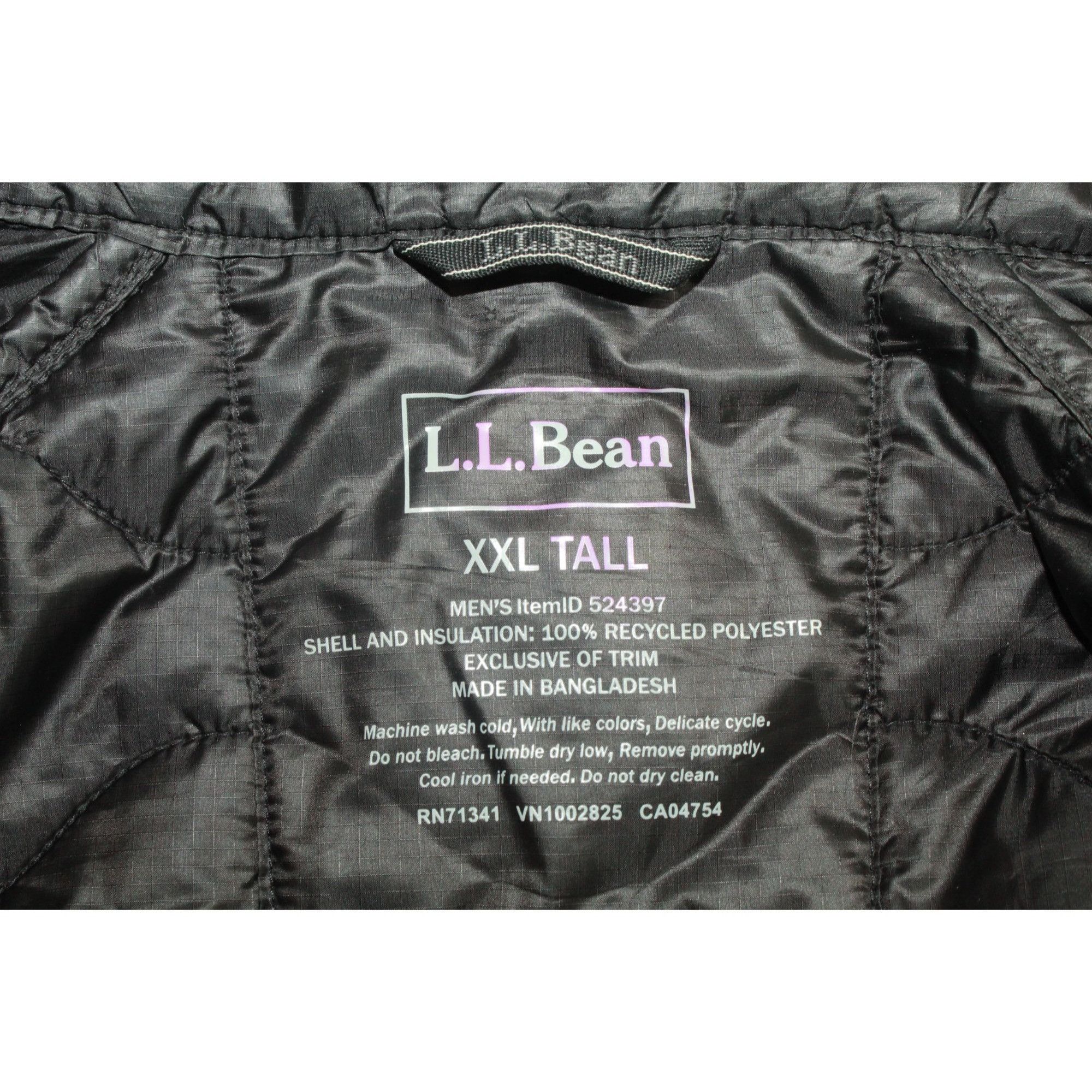 L.L. Bean LL Bean Mens Black Wildcat 3-in-1 Jacket XXL Tall Size US XXL / EU 58 / 5 - 6 Thumbnail