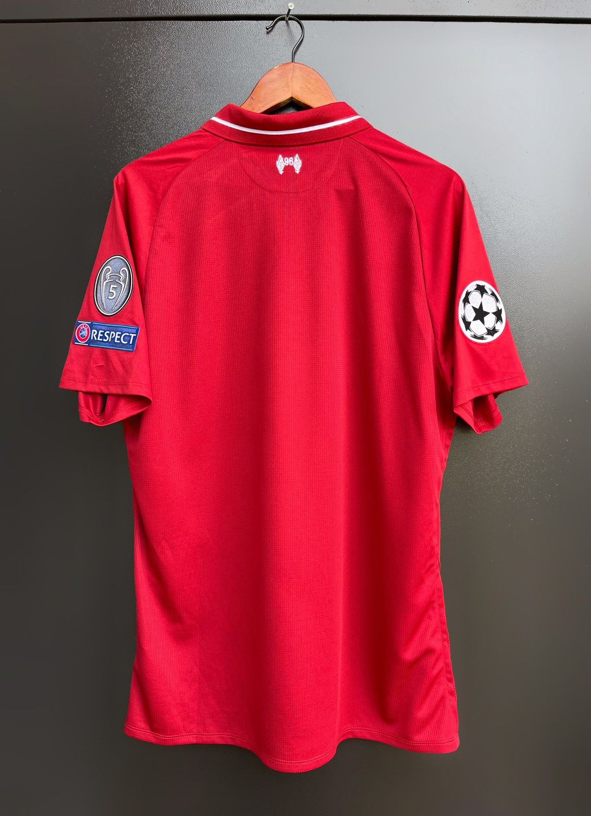 New Balance Liverpool FC 2018/2019 Shirt – Champions League Final Madrid Size US XL / EU 56 / 4 - 2 Thumbnail