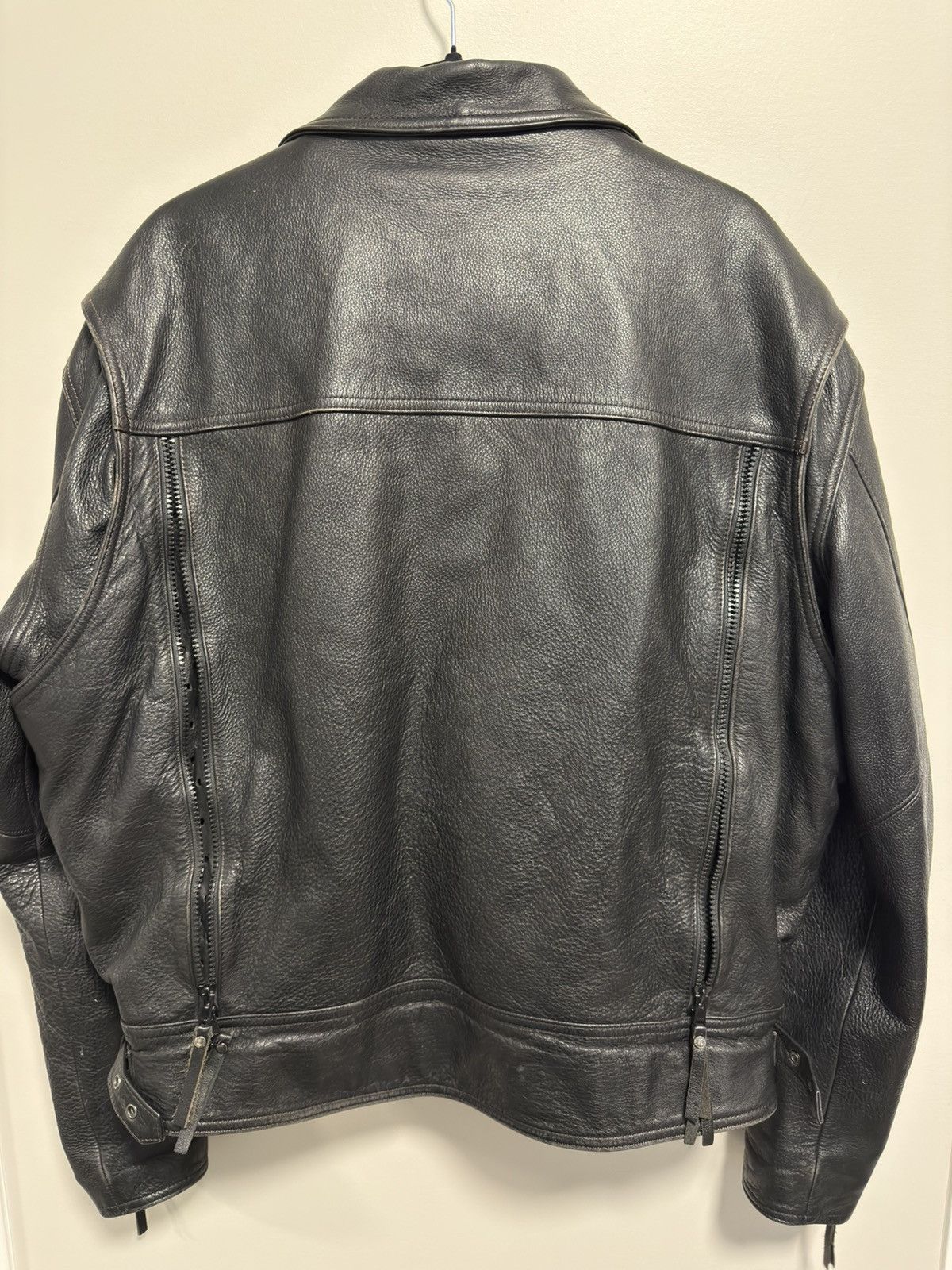 Harley Davidson Harley Davidson Black Leather Jacket "Nevada" with Liner XL Size US XL / EU 56 / 4 - 10 Thumbnail