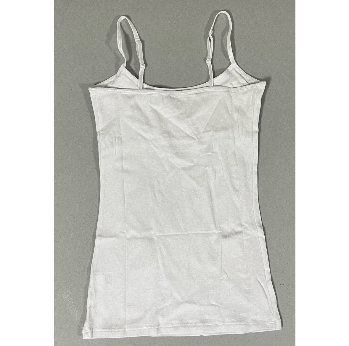 Sonoma SO White Shelf-Bra Cami Camisole Tank Top Shirt Size XS 🤍 Size XS / US 0-2 / IT 36-38 - 4 Thumbnail