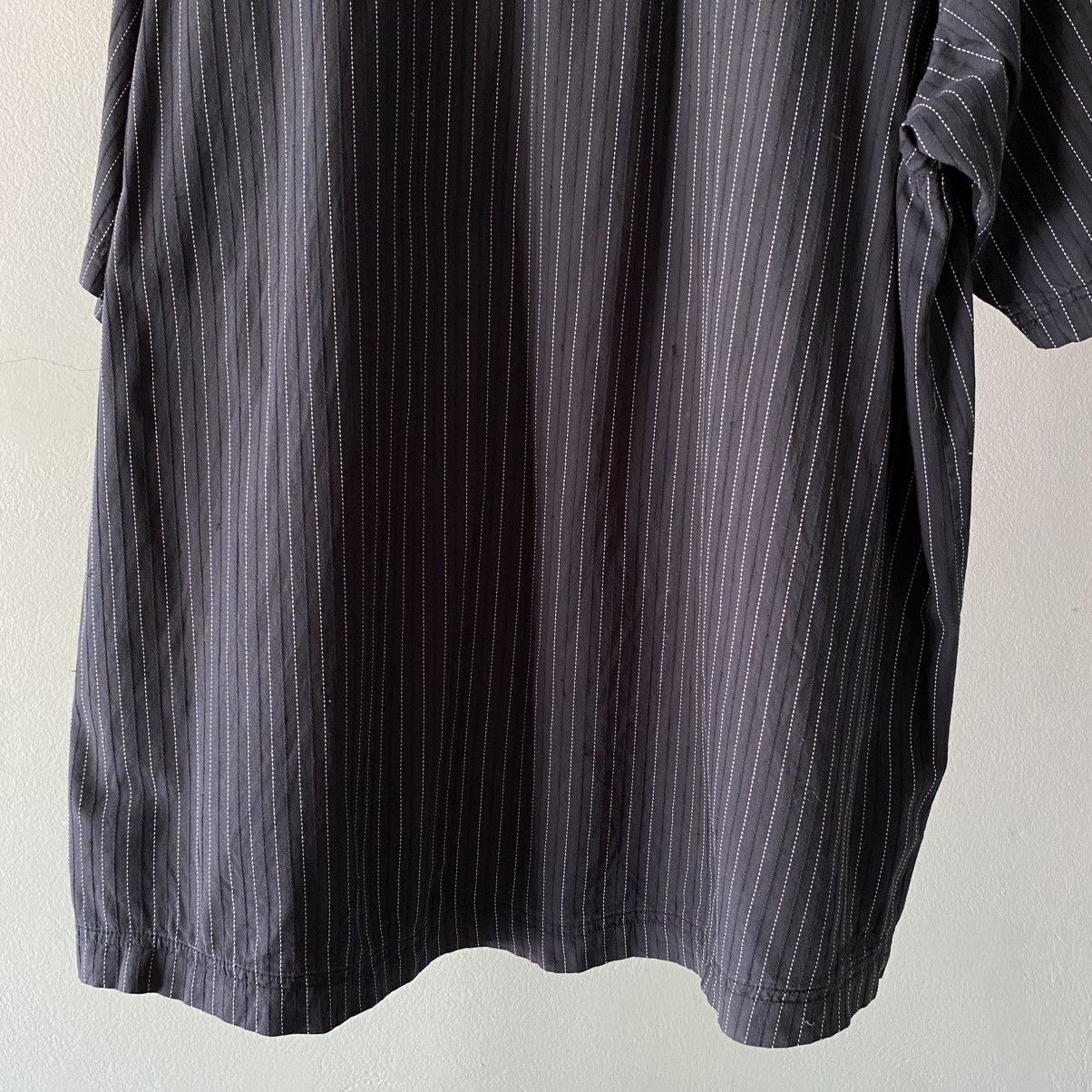 Dickies Dickies Black Shirt with White and Black Stitched Stripes Size US XXL / EU 58 / 5 - 5 Thumbnail