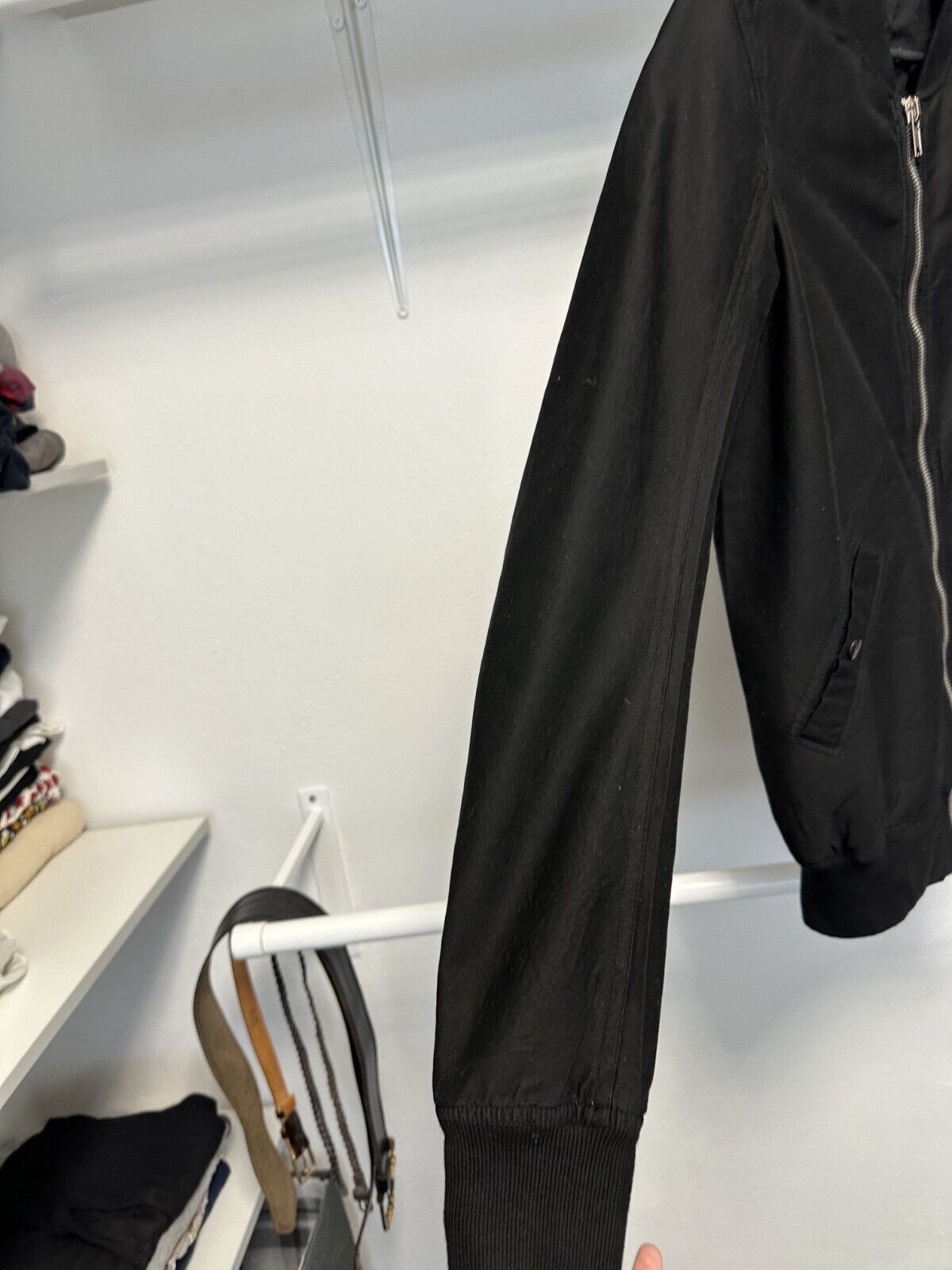 Rick Owens Rick Owens DRKSHDW Zip Up Bomber MA-1 Jacket Size M Size US M / EU 48-50 / 2 - 2 Thumbnail