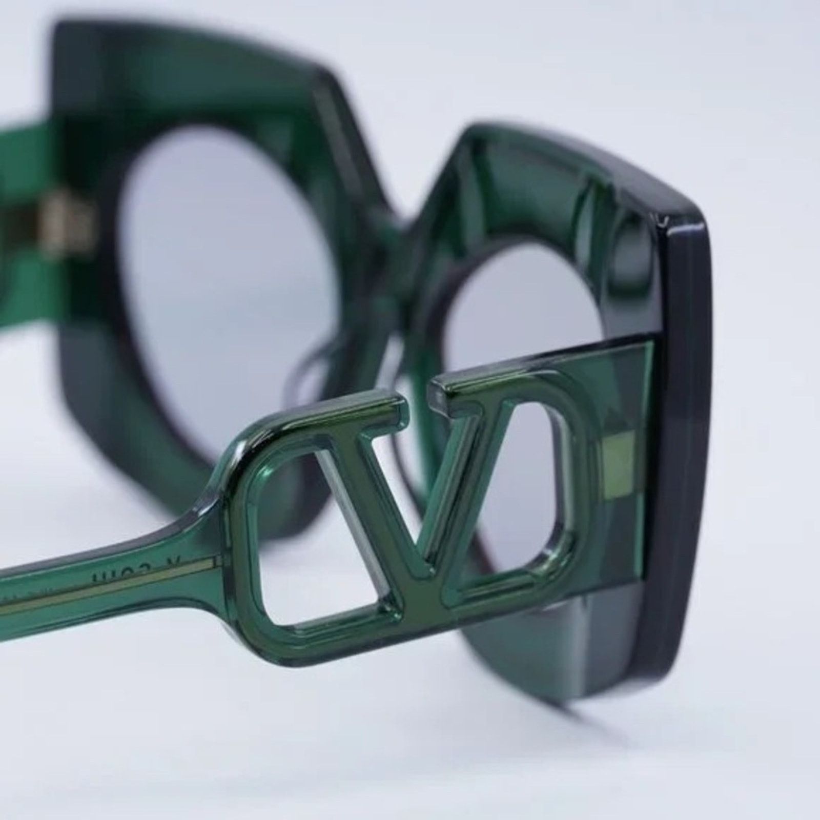 Valentino New! Valentino V SOUL VLS 127C Green Glasses, Authentic Size ONE SIZE - 5 Thumbnail