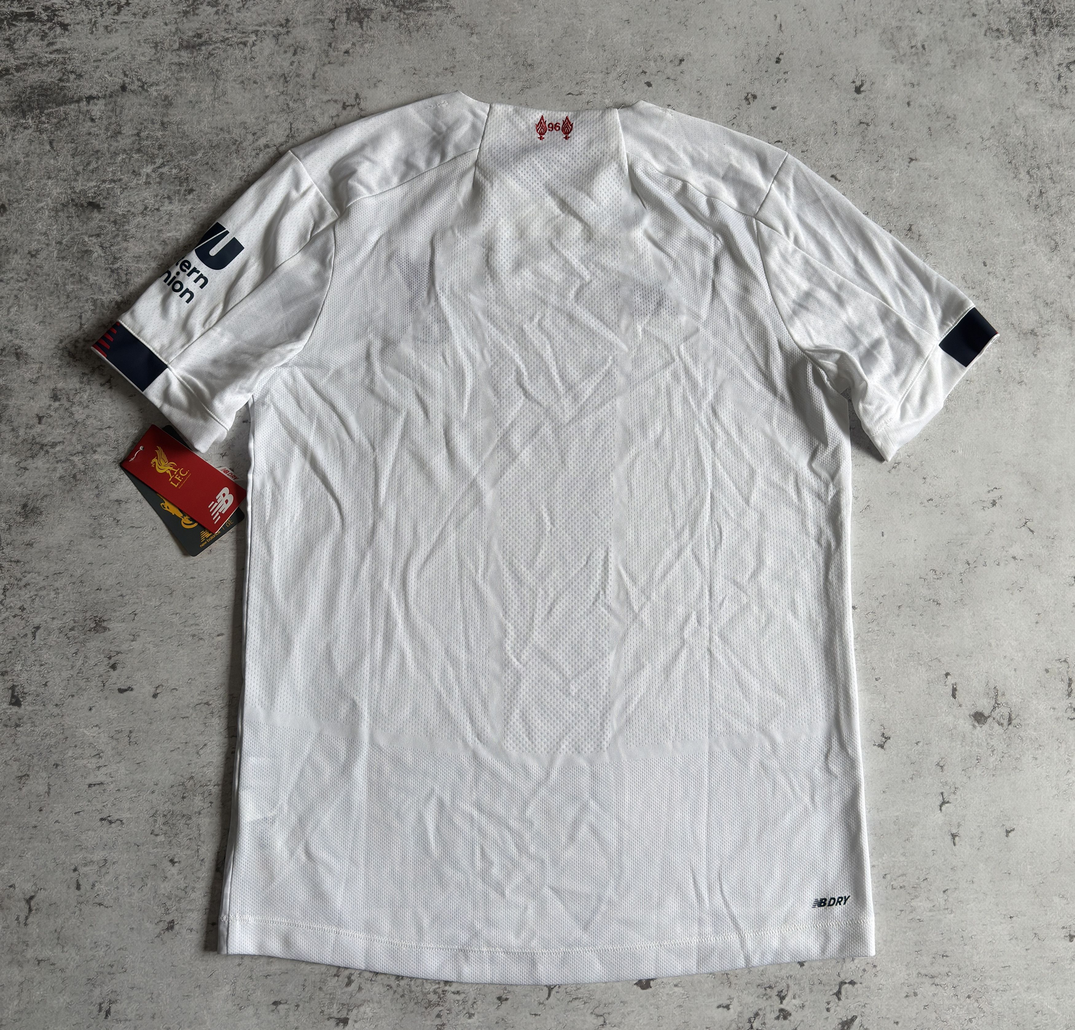 New Balance LIVERPOOL 2019 2020 AWAY FOOTBALL SHIRT SOCCER JERSEY S Size US S / EU 44-46 / 1 - 11 Thumbnail