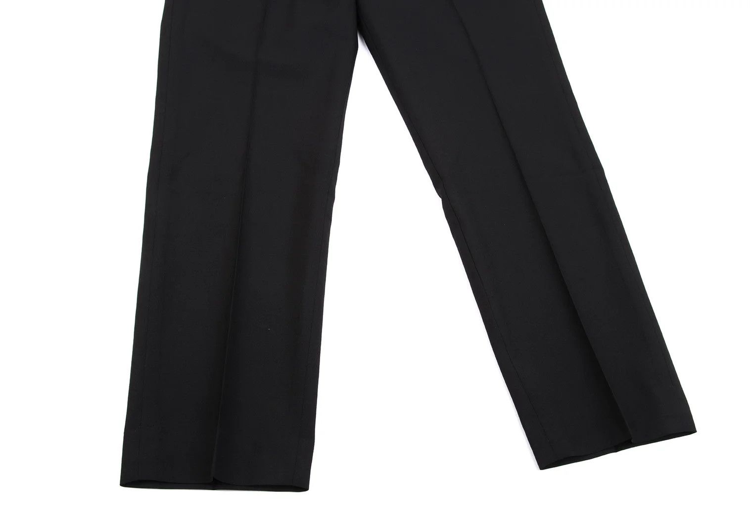 Jean Paul Gaultier Wool Tuck Tapered Pants in Black Size 50 Size US 34 / EU 50 - 8 Thumbnail