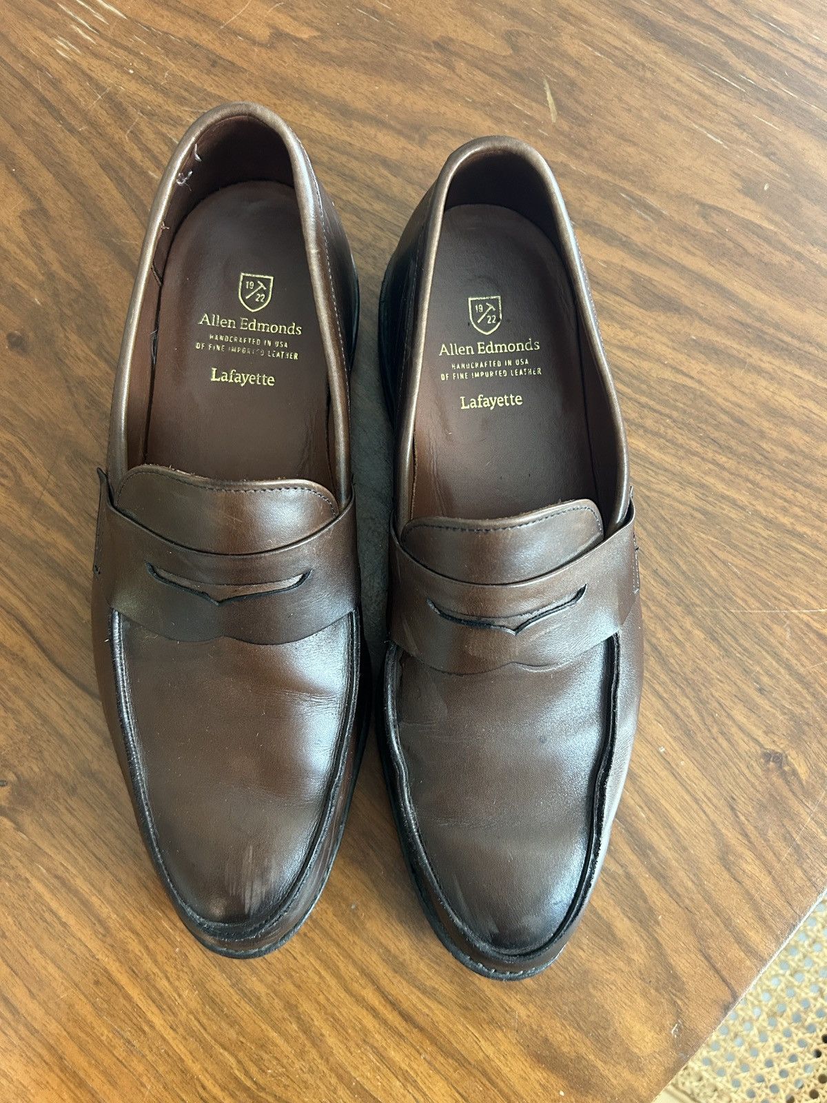 Allen Edmonds Lafayette penny loafer Size US 9.5 / EU 42-43 - 2 Thumbnail