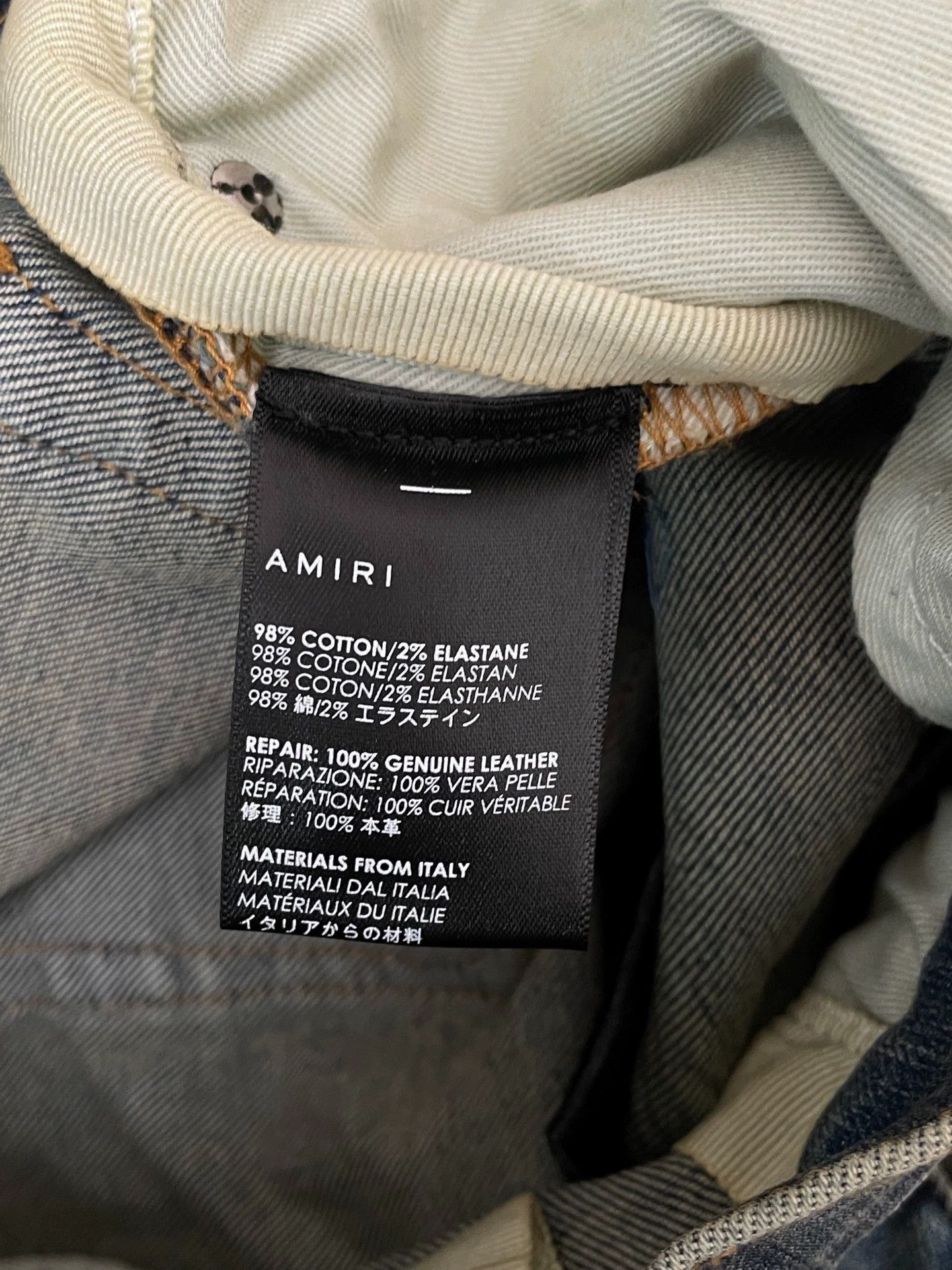 Amiri AMIRI Mx1 SS22 Distressed Slim Fit Jeans 32 Size US 32 / EU 48 - 4 Thumbnail