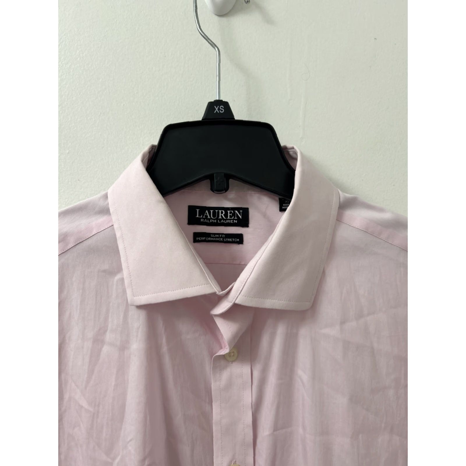 Ralph Lauren Lauren Ralph Lauren Shirt Men XL Pink Slim Fit Performance Stretch Button Up L/S Size US XL / EU 56 / 4 - 4 Thumbnail